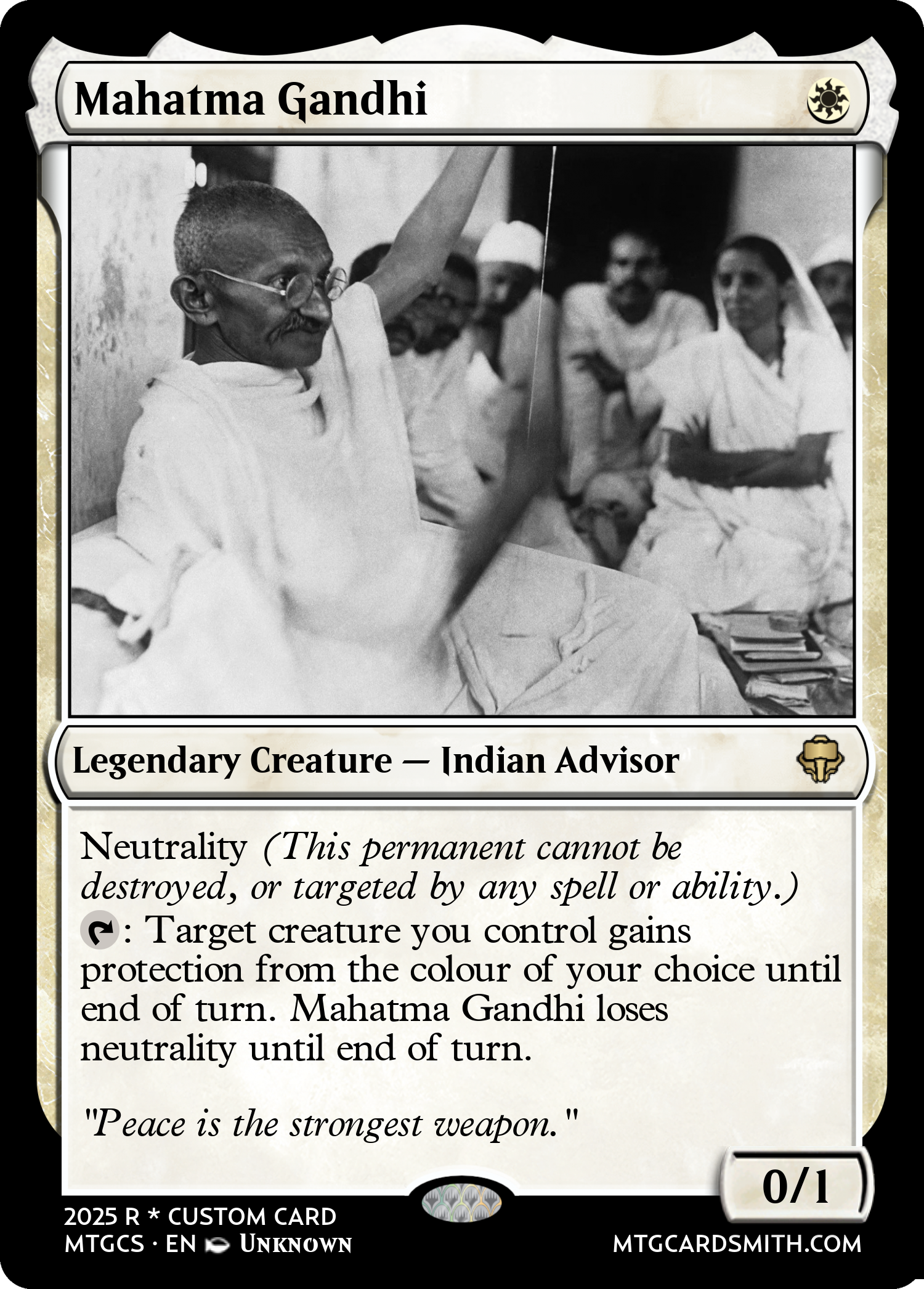 Mahatma Gandhi
