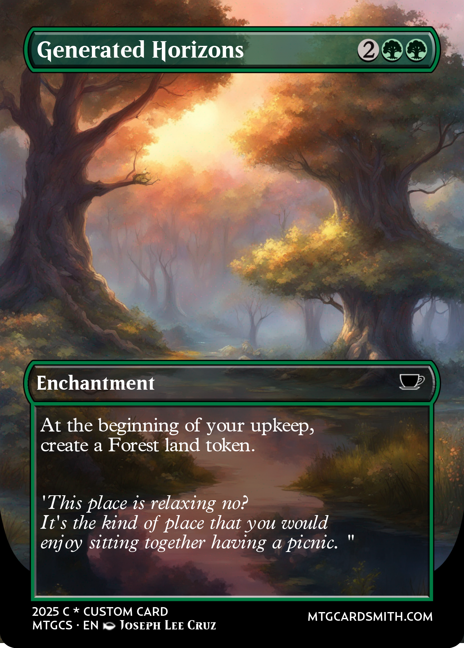Generated Horizons