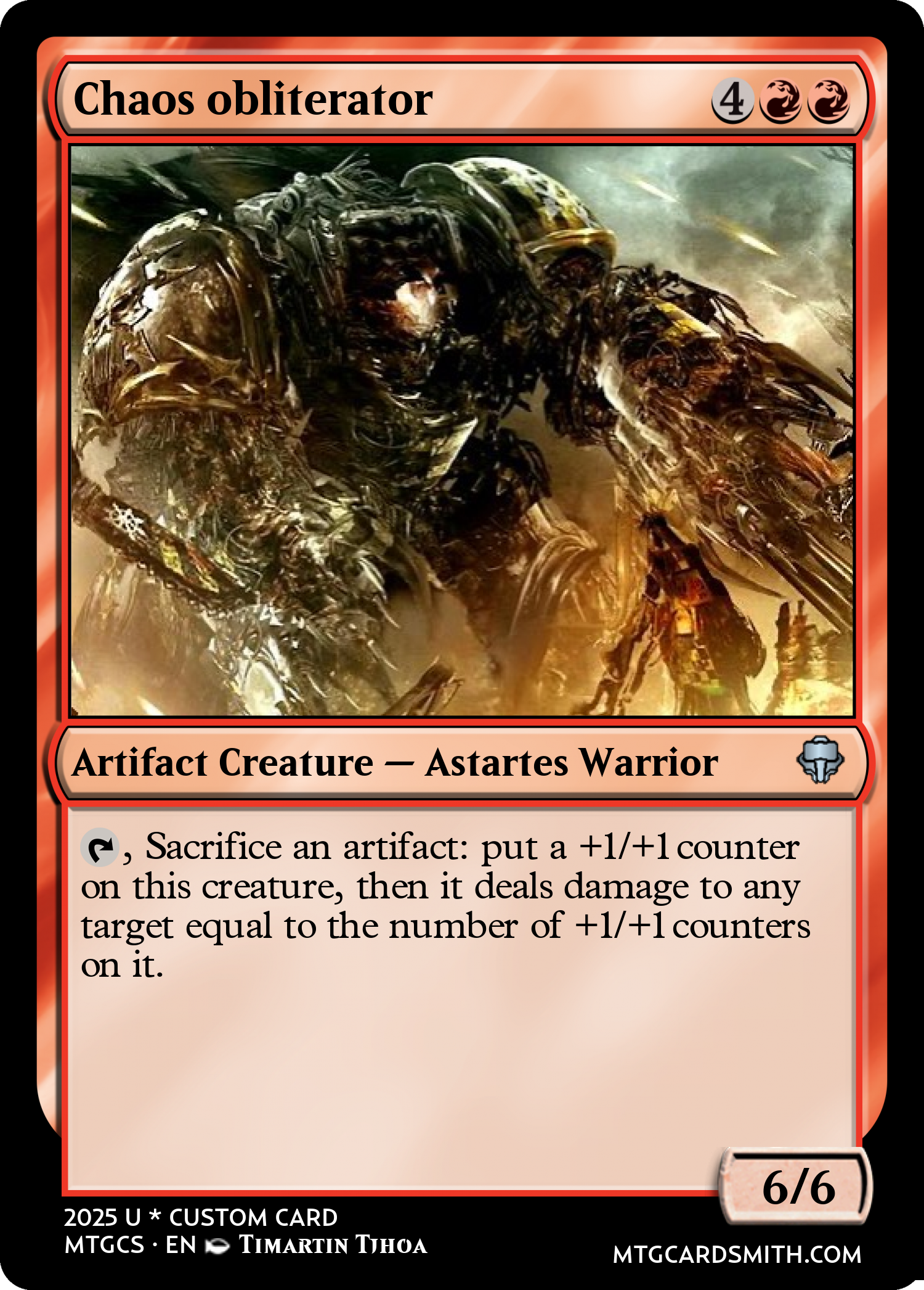 Chaos obliterator 