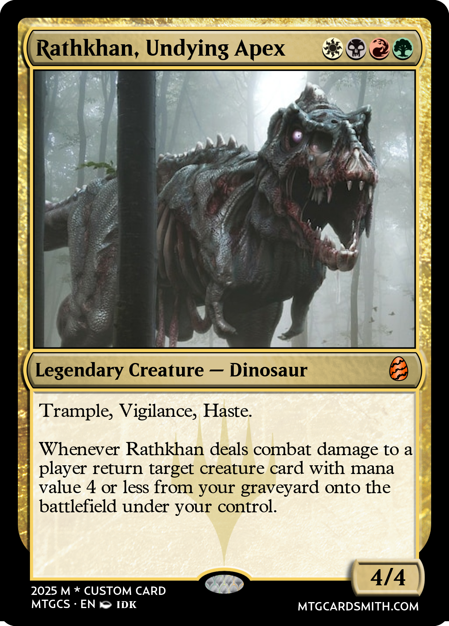 Rathkhan, Undying Apex