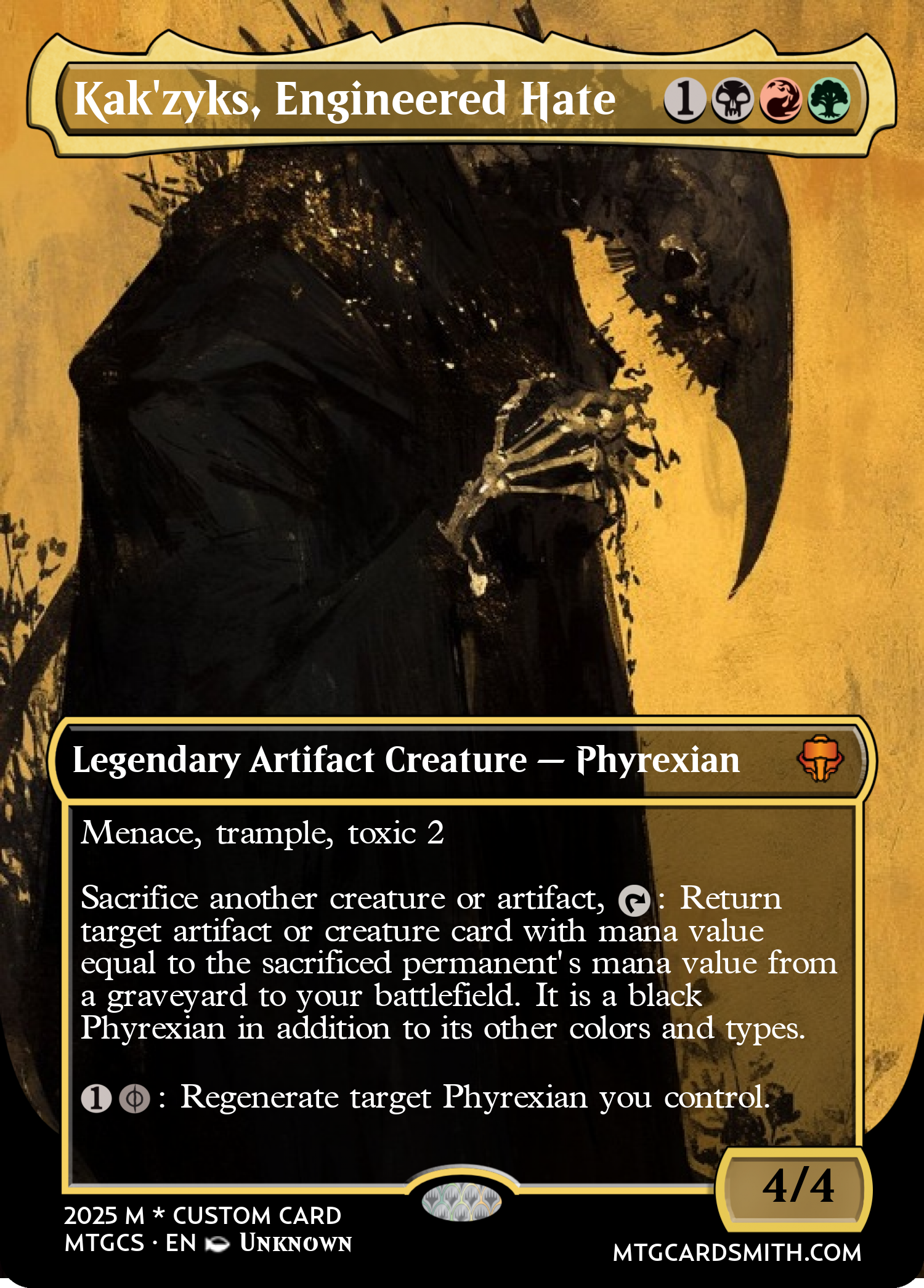 Kak'zyks, Engineered Hate