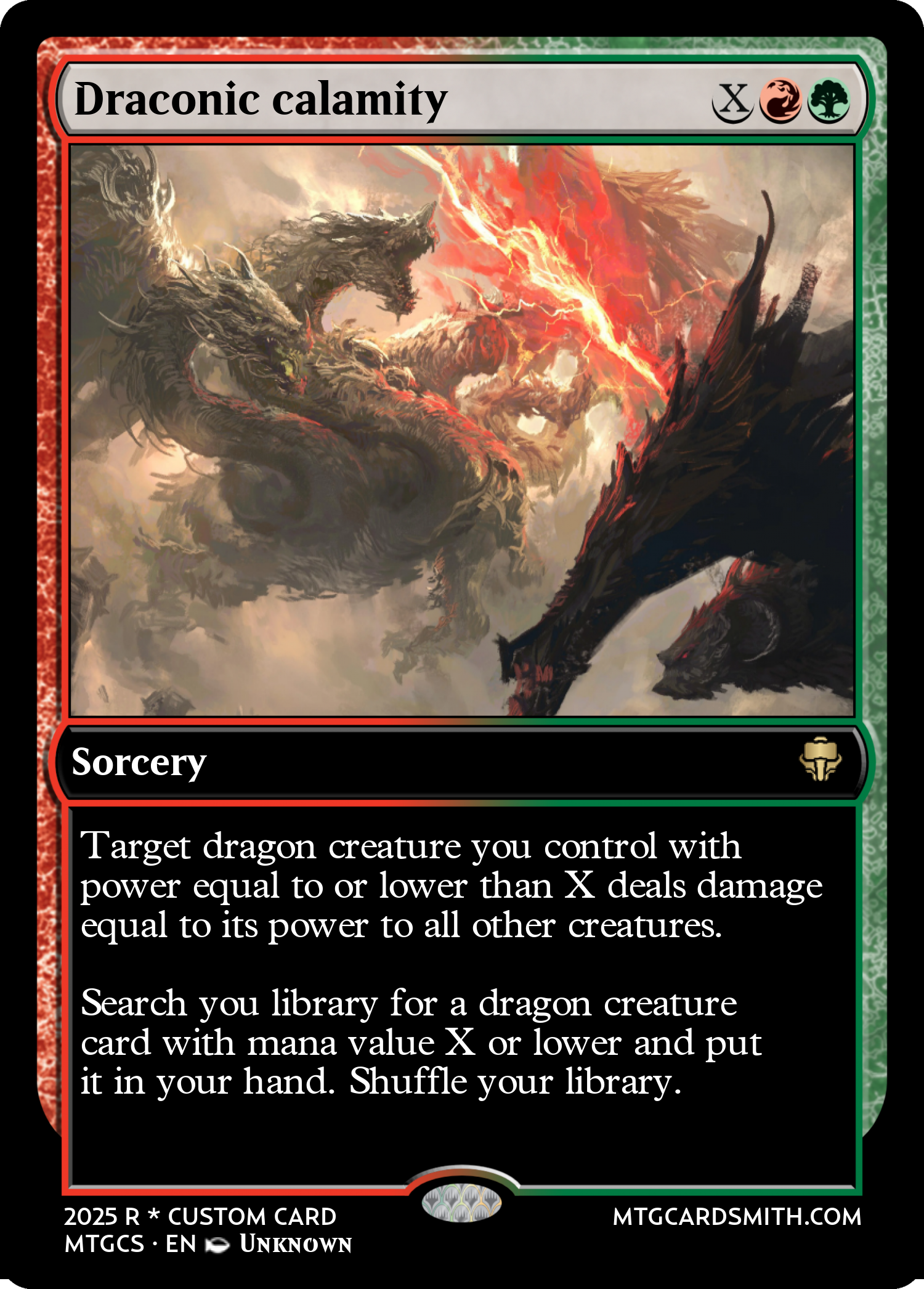 Draconic calamity