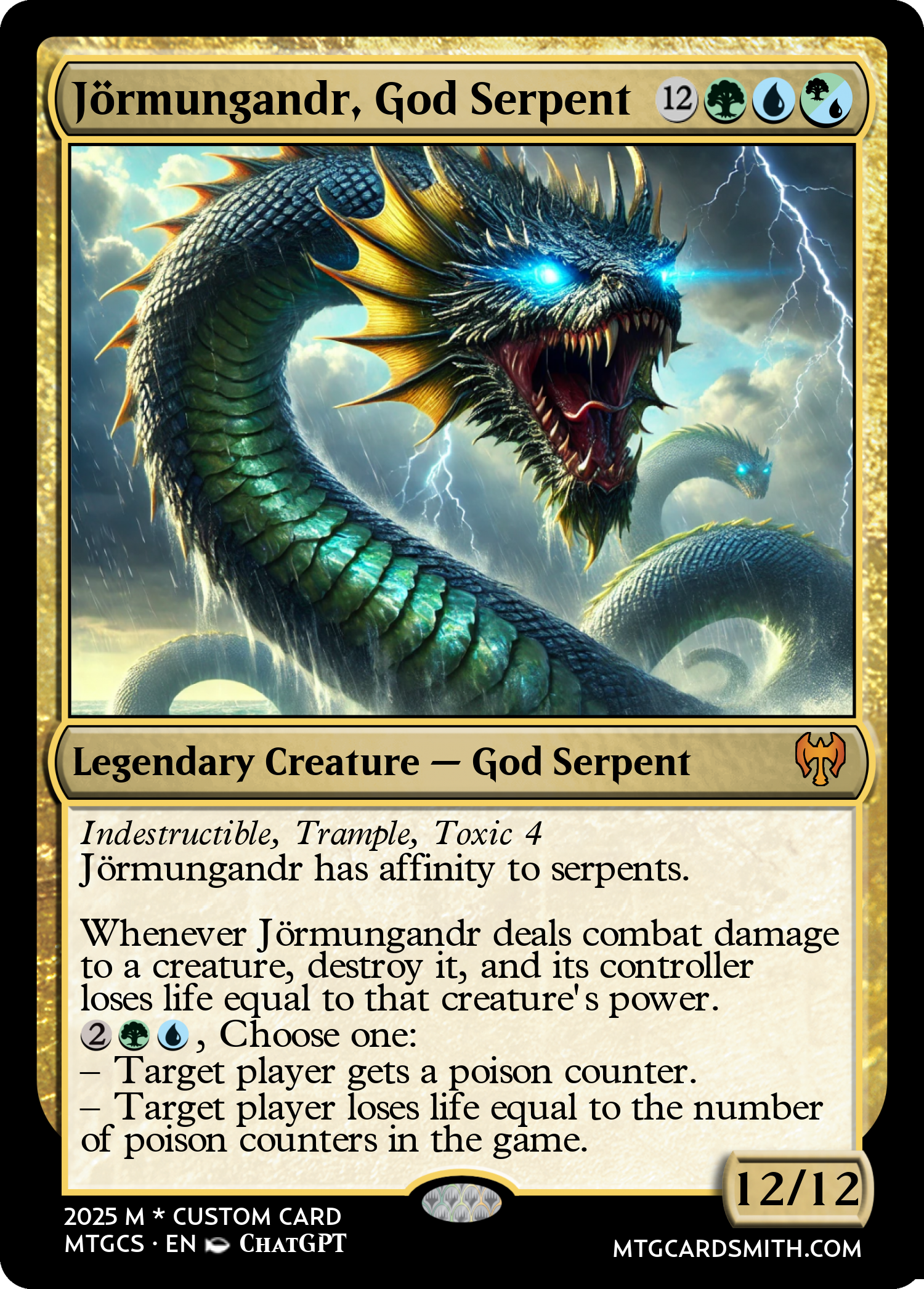 Jörmungandr, God Serpent