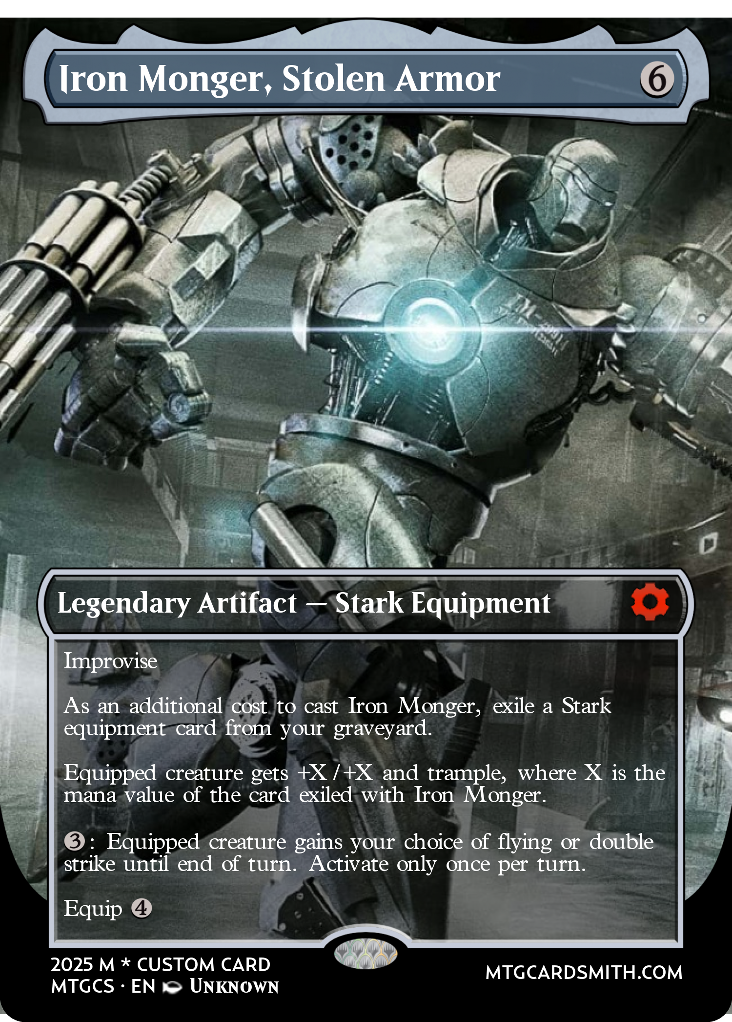 Iron Monger, Stolen Armor