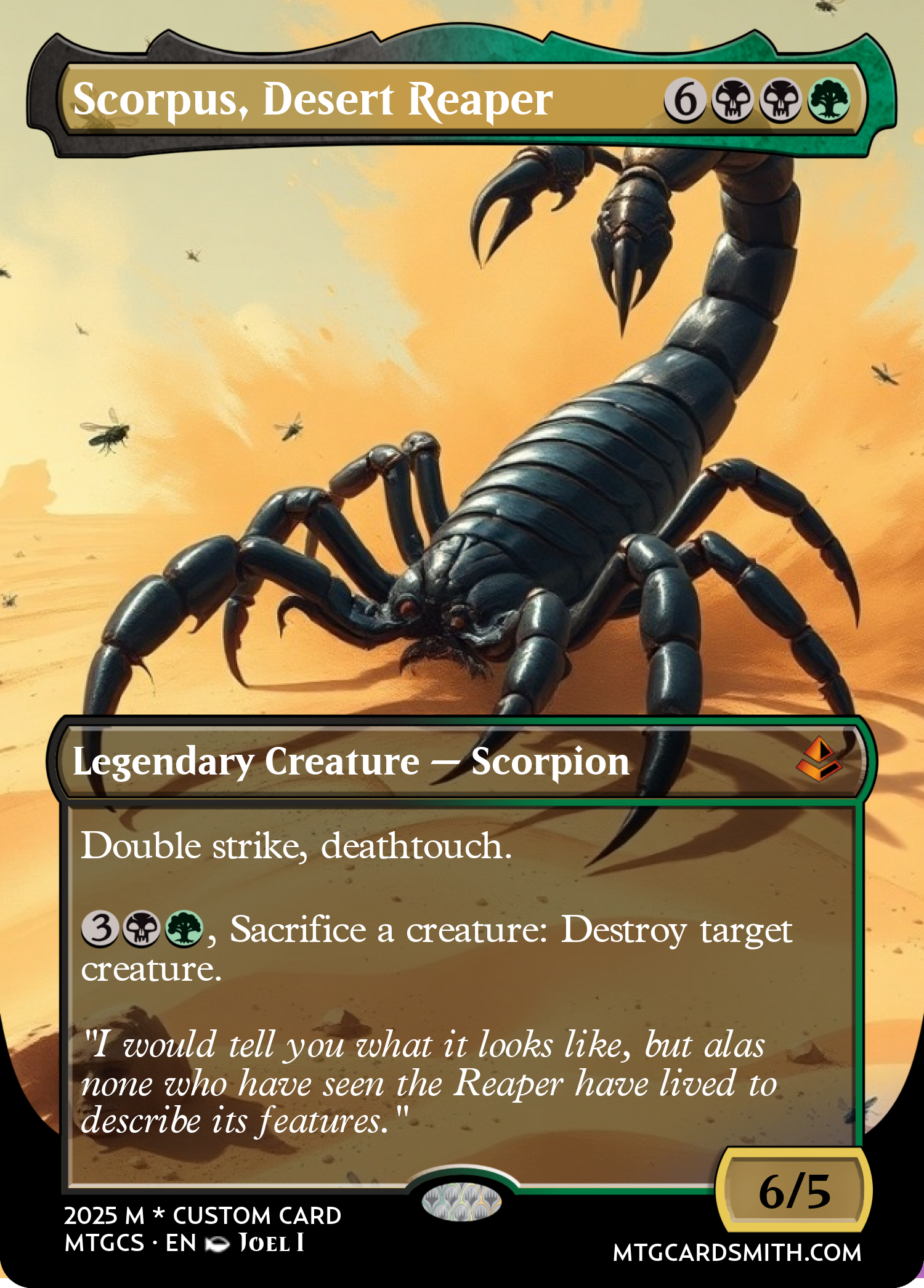Scorpus, Desert Reaper