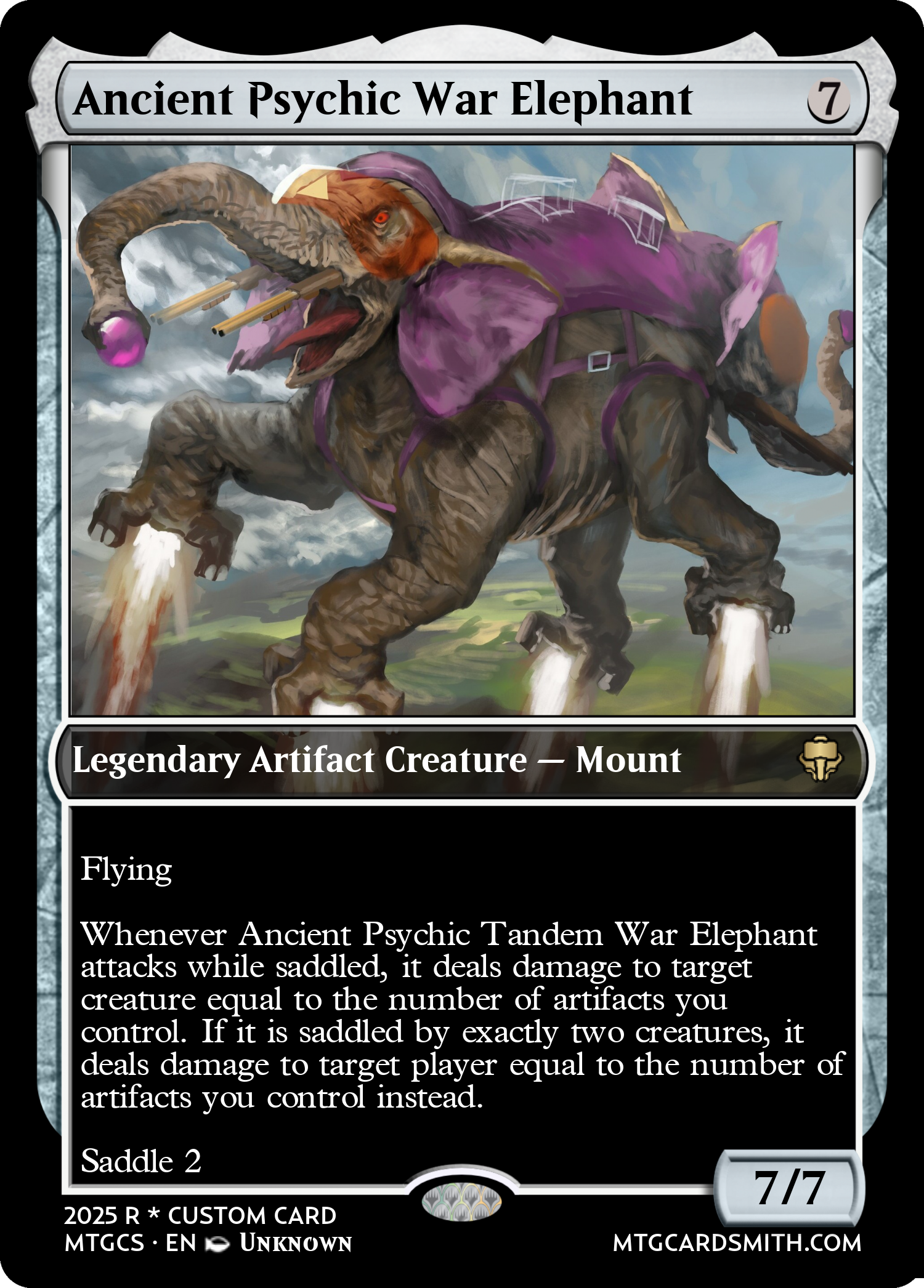 Ancient Psychic War Elephant