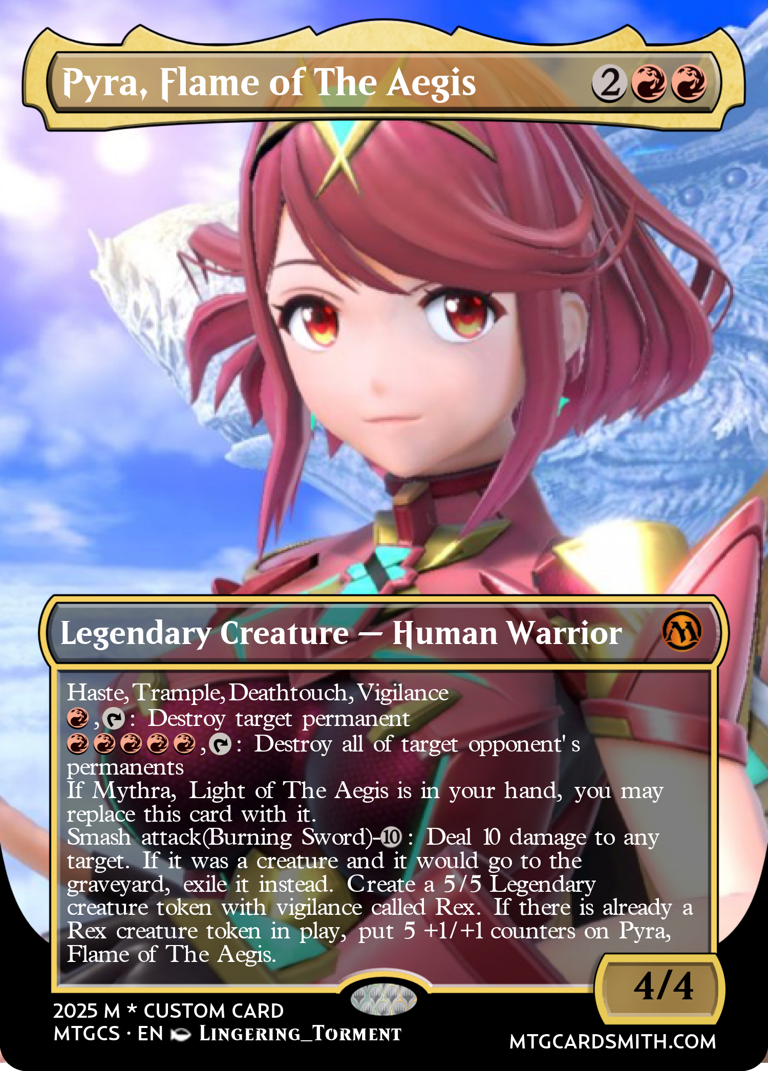 Pyra, Flame of The Aegis
