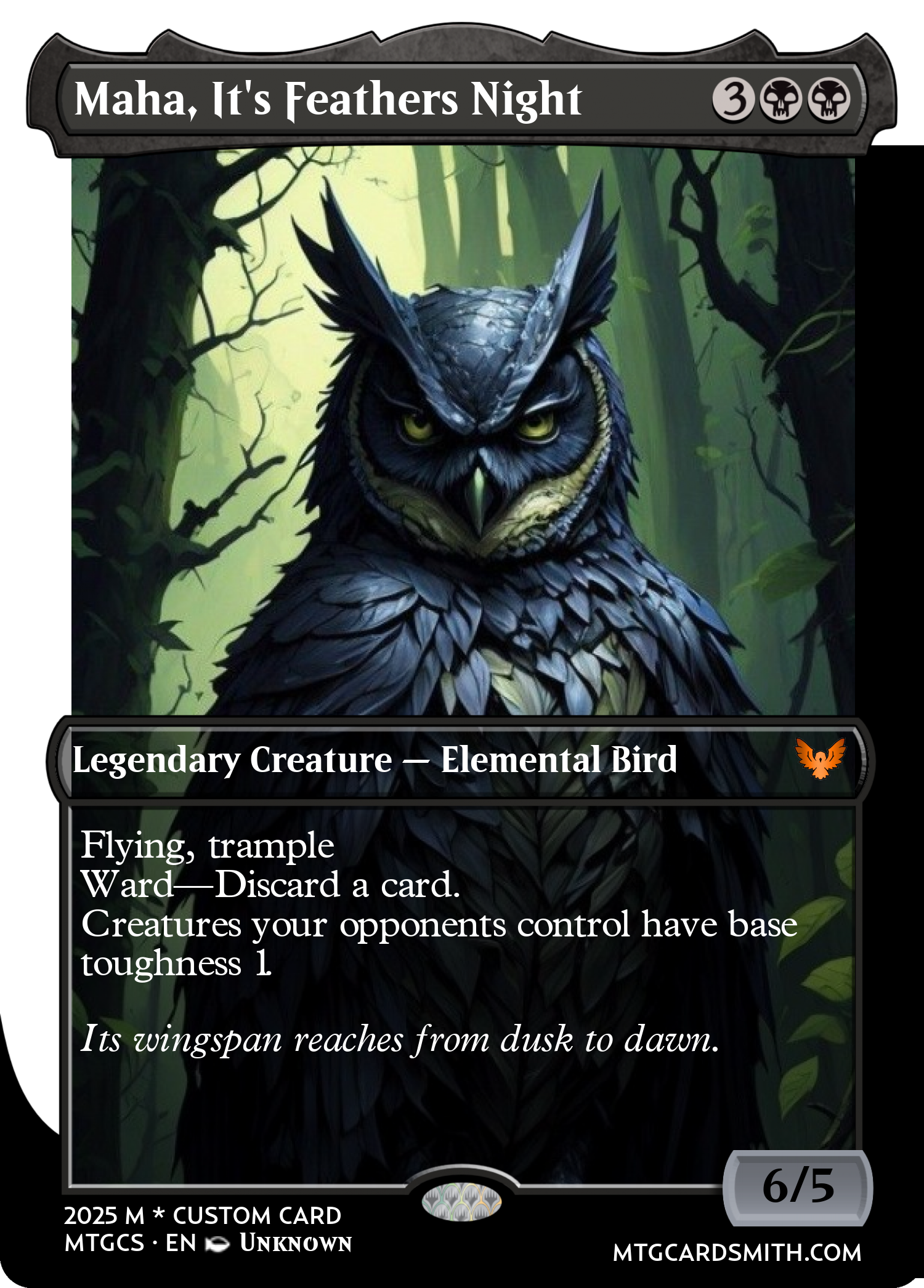 Maha, It's Feathers Night