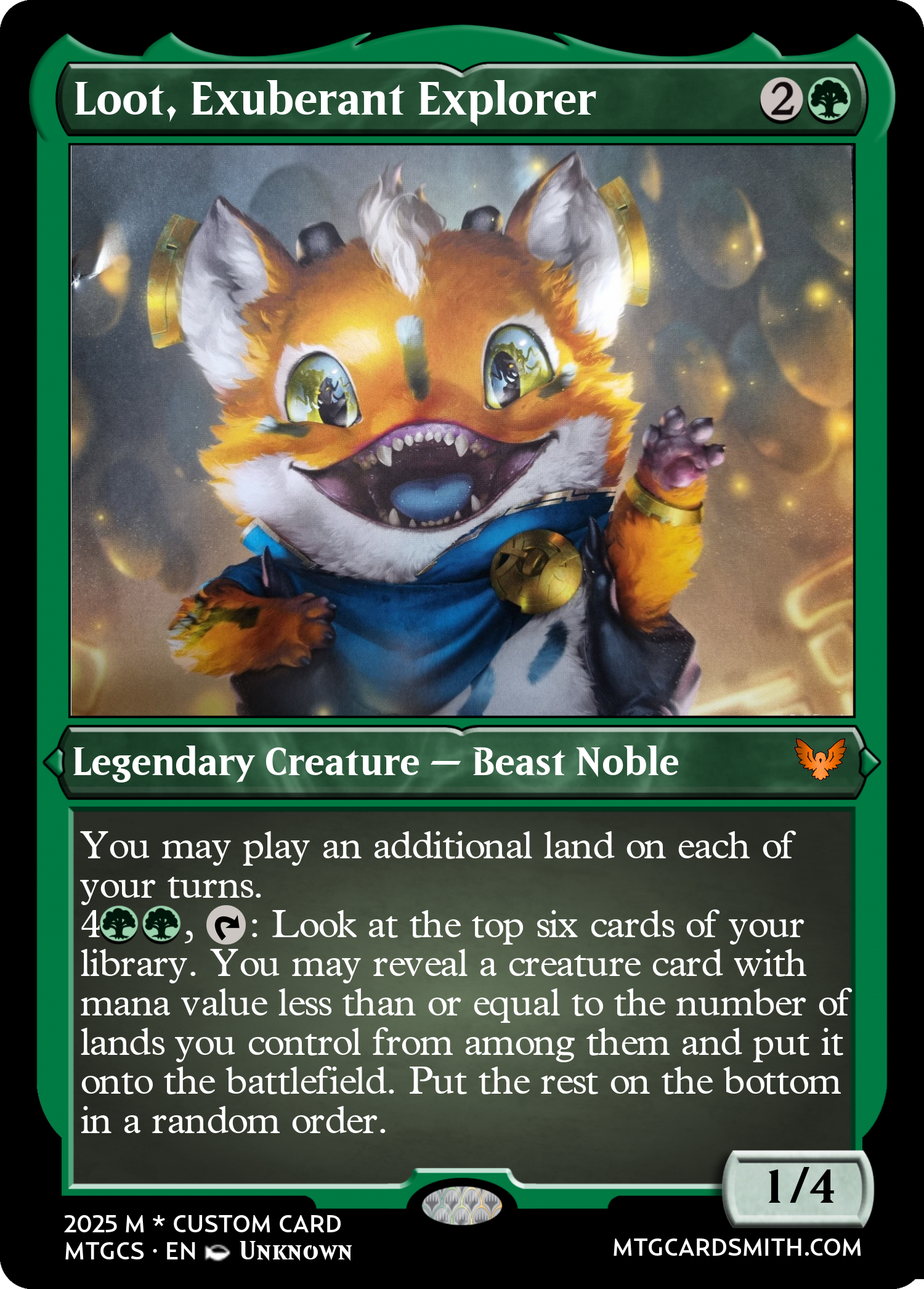 Loot, Exuberant Explorer