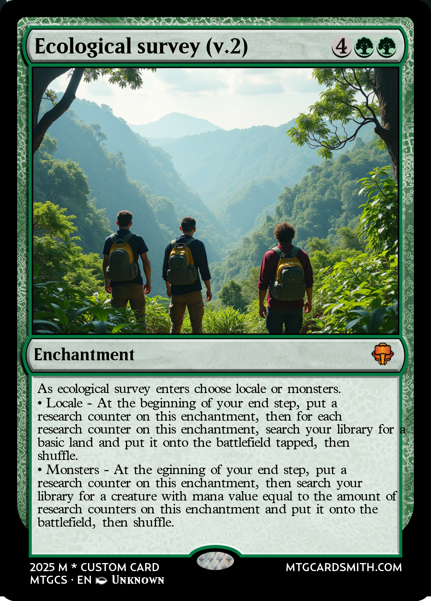 Ecological survey (v.2)