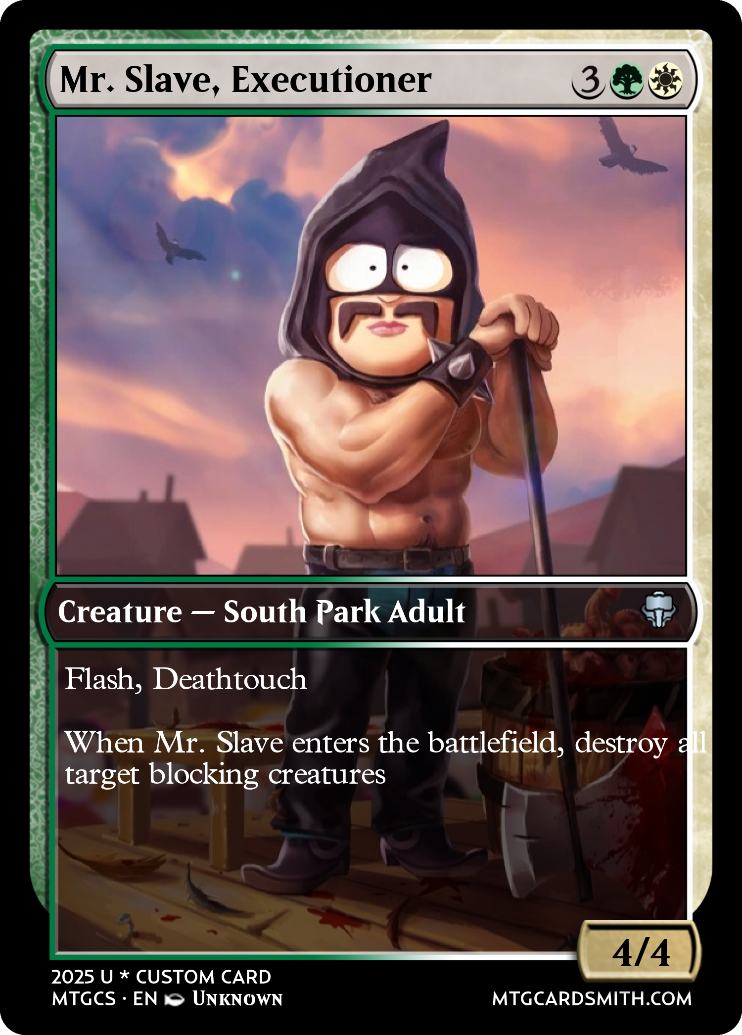 Mr. Slave, Executioner
