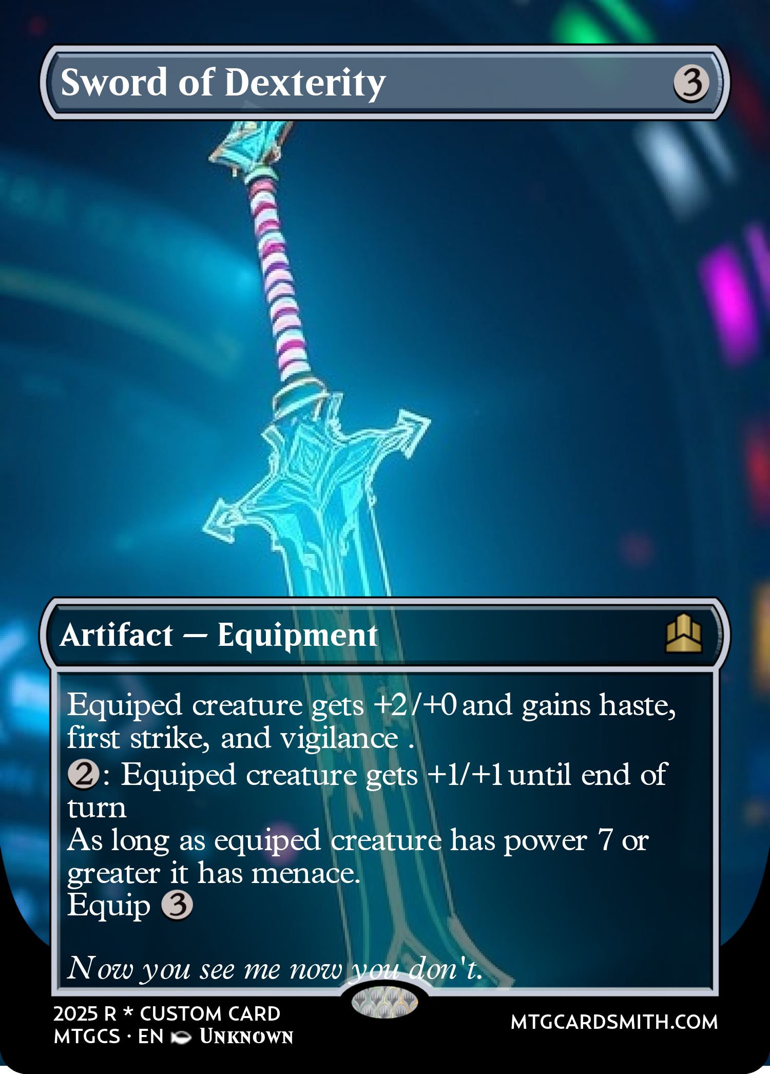 Sword of Dexterity