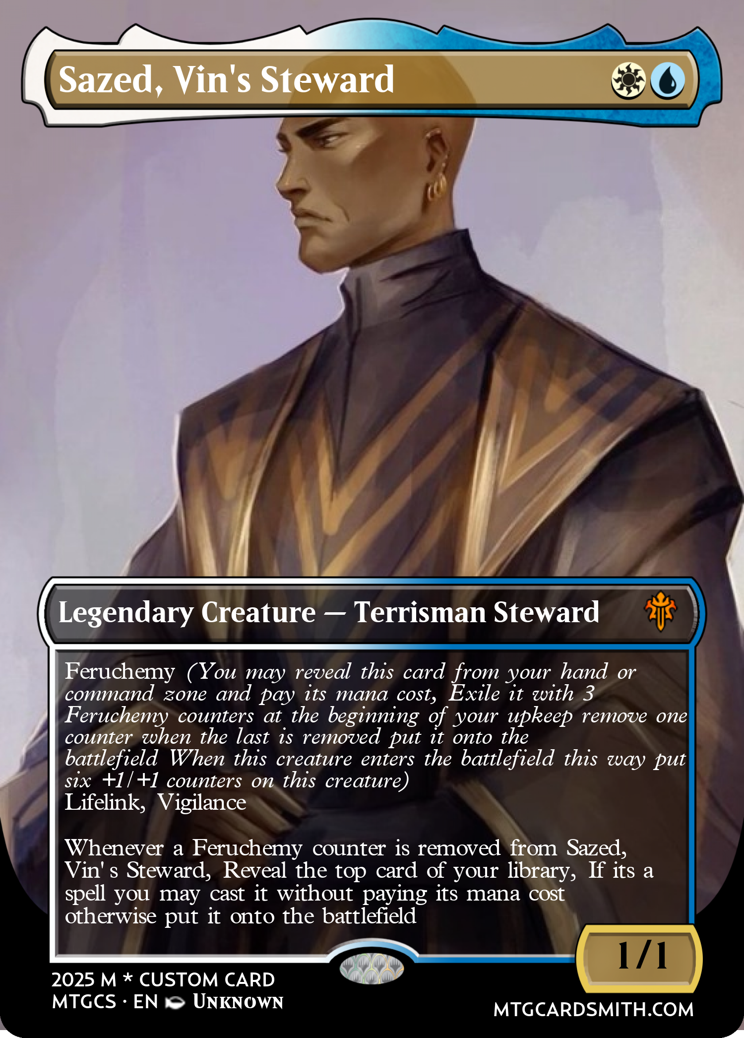 Sazed, Vin's Steward