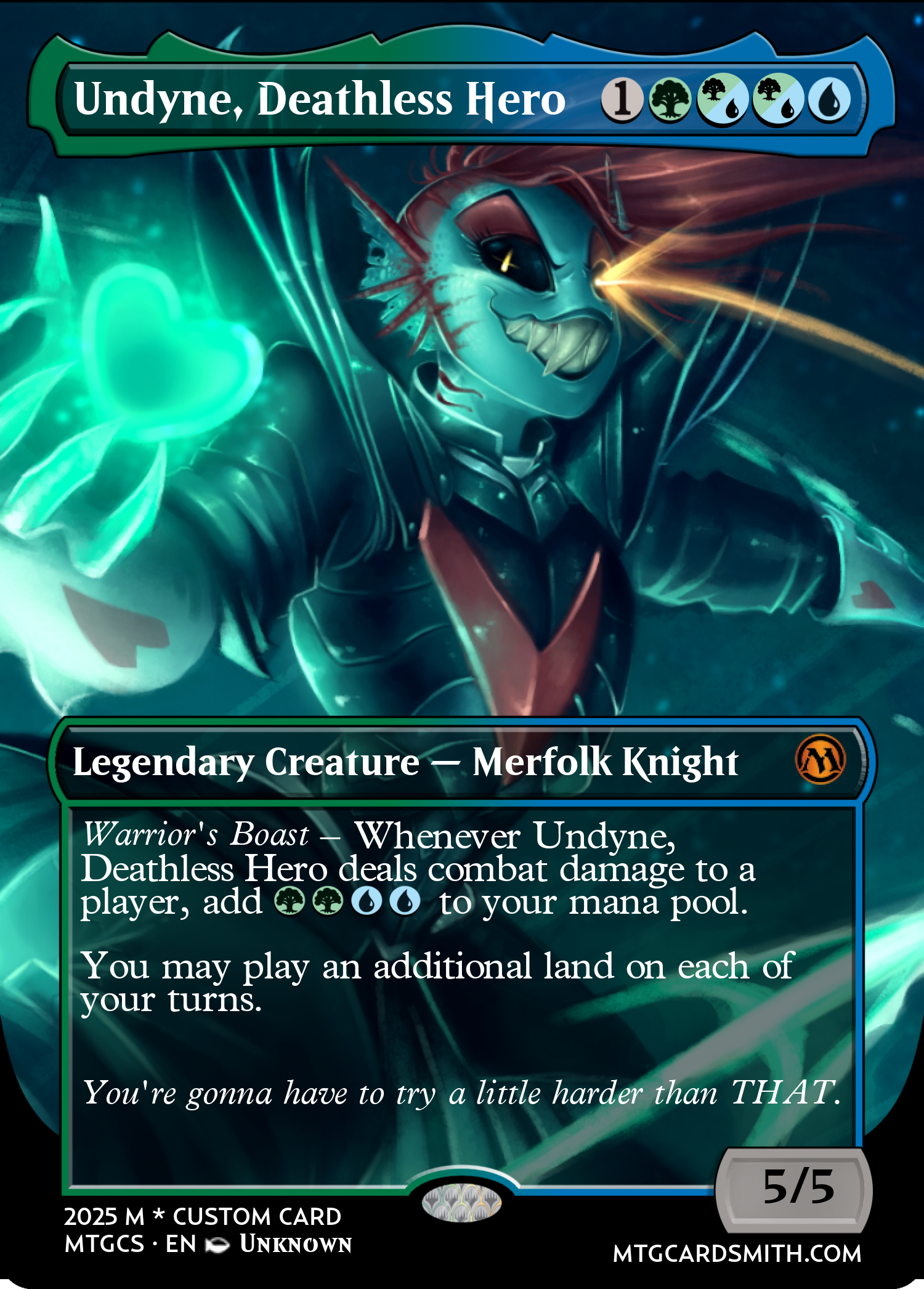 Undyne, Deathless Hero