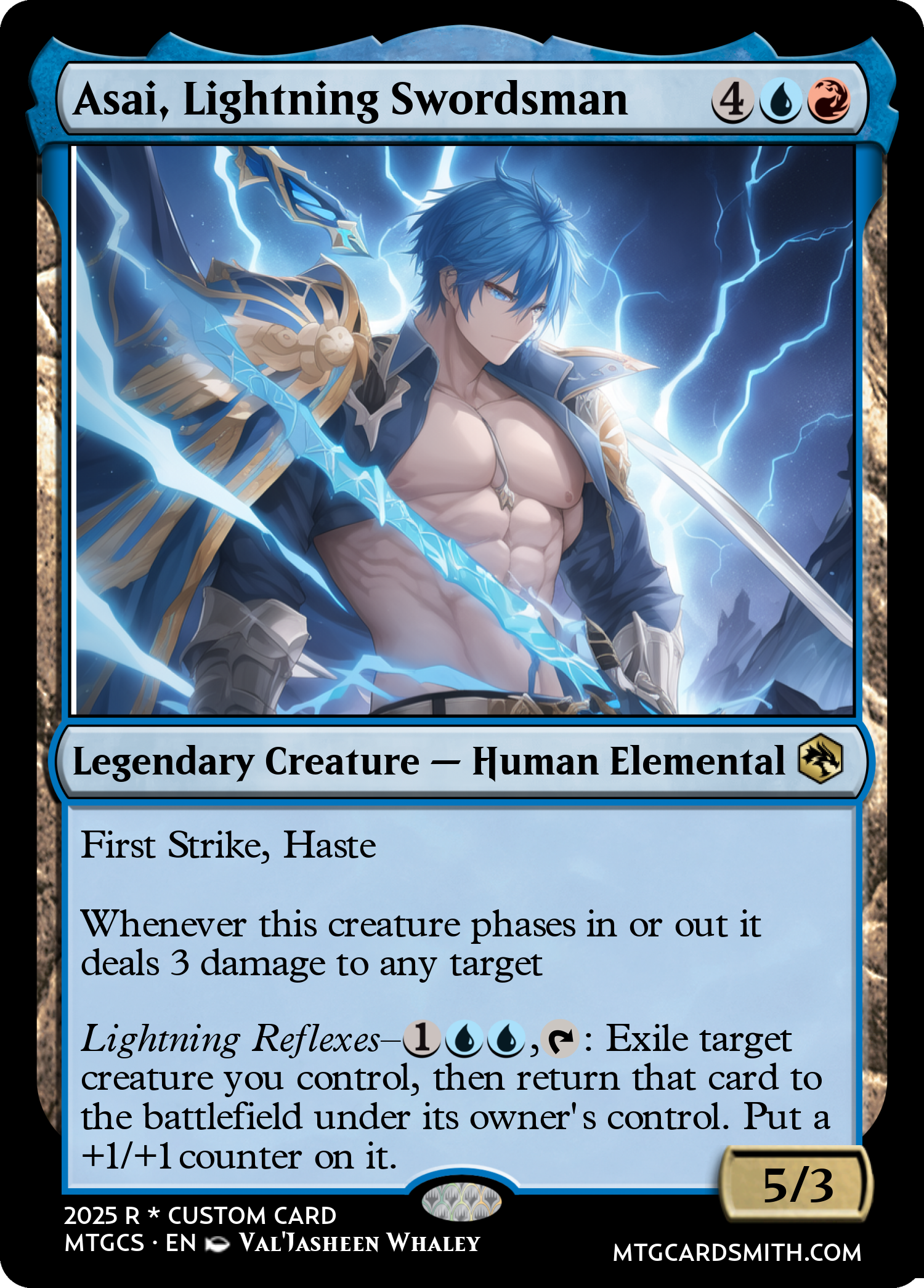 Asai, Lightning Swordsman