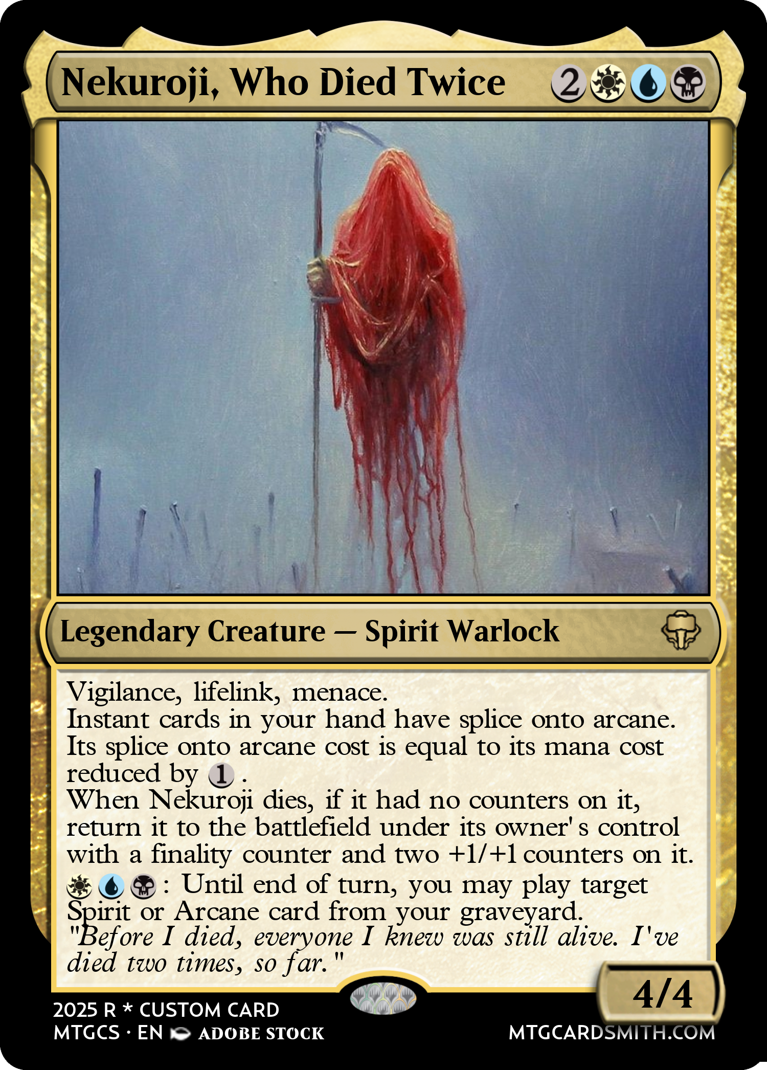 Nekuroji, Who Died Twice