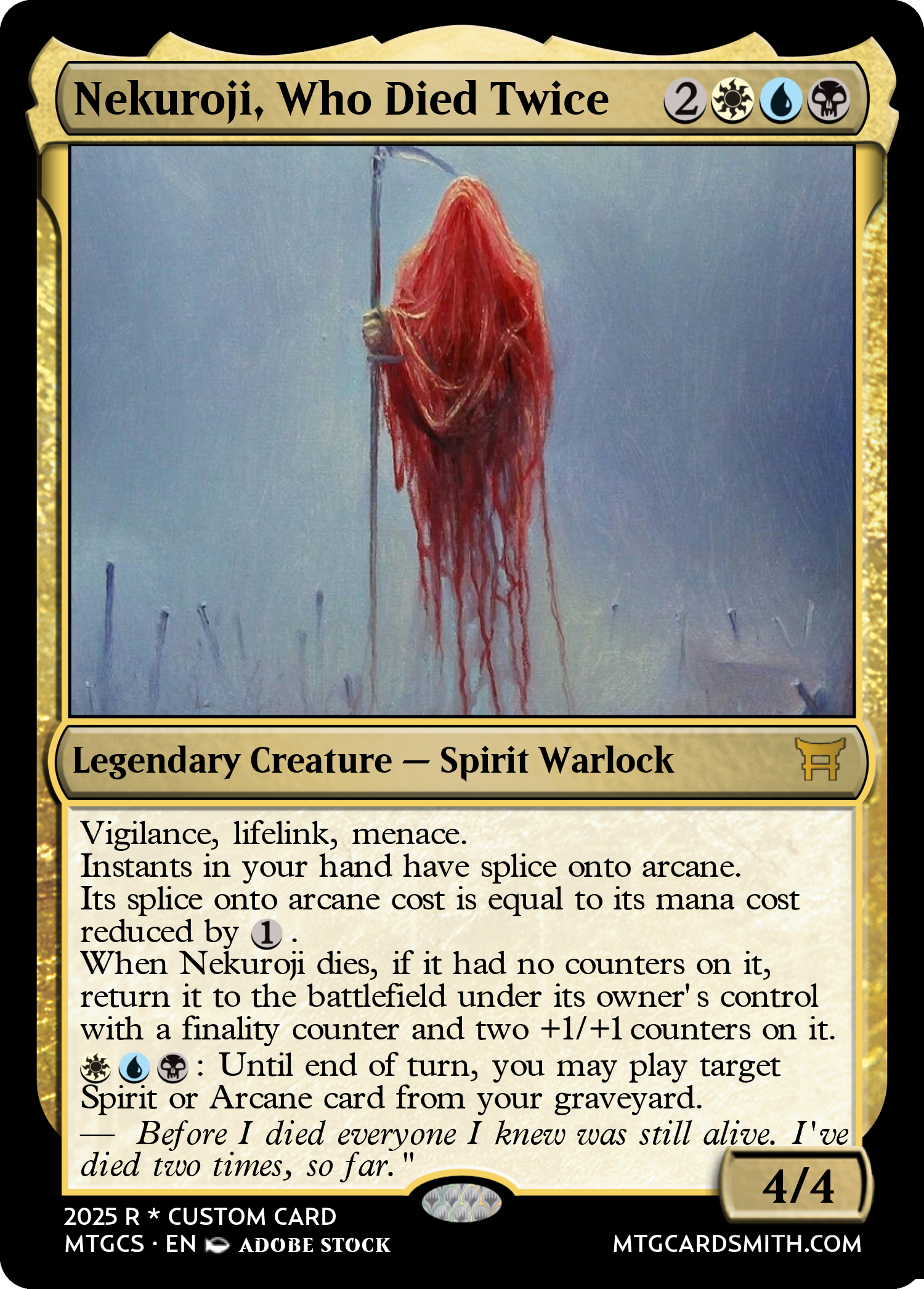 Nekuroji, Who Died Twice