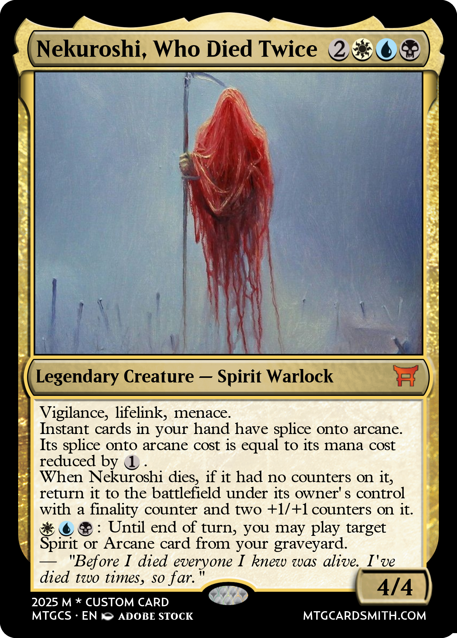 Nekuroshi, Who Died Twice