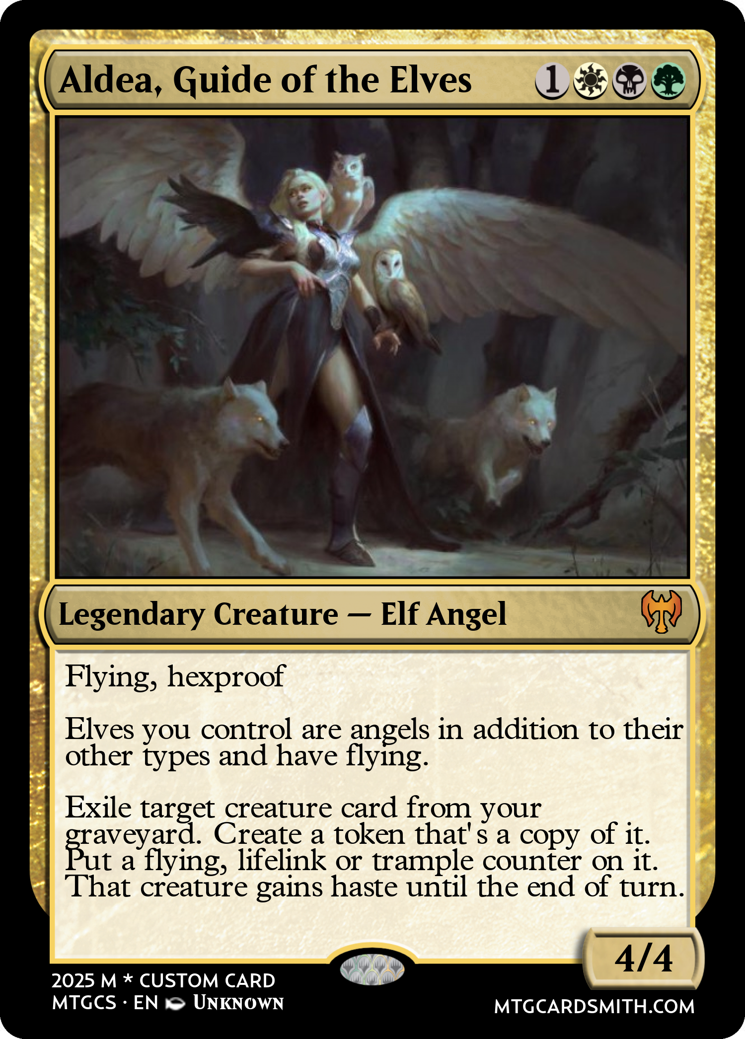 Aldea, Guide of the Elves