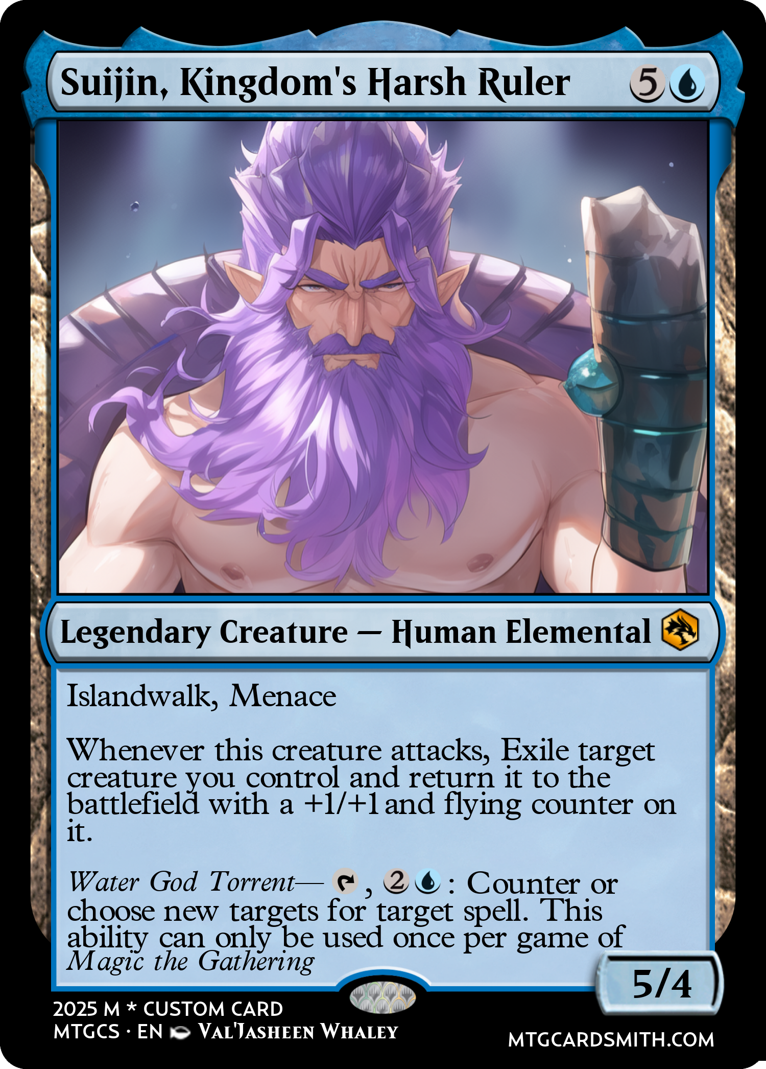 Suijin, Kingdom's Harsh Ruler
