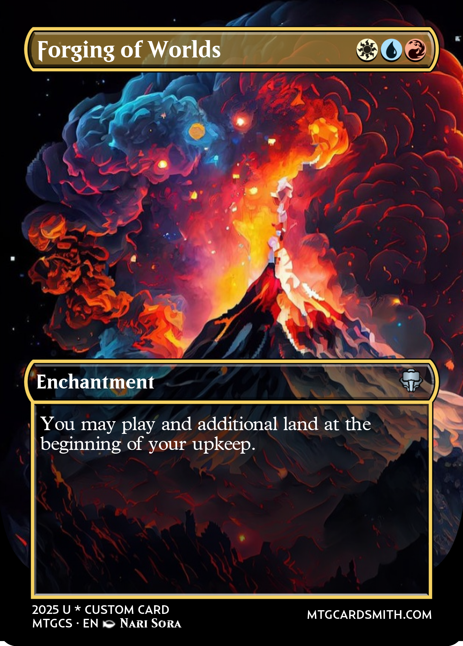 Forging of Worlds