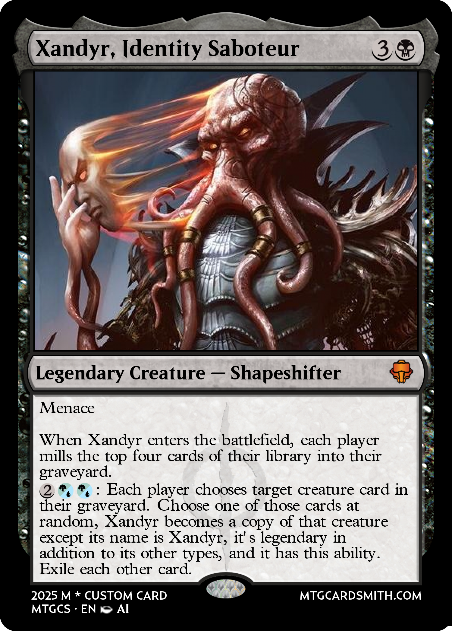 Xandyr, Identity Saboteur