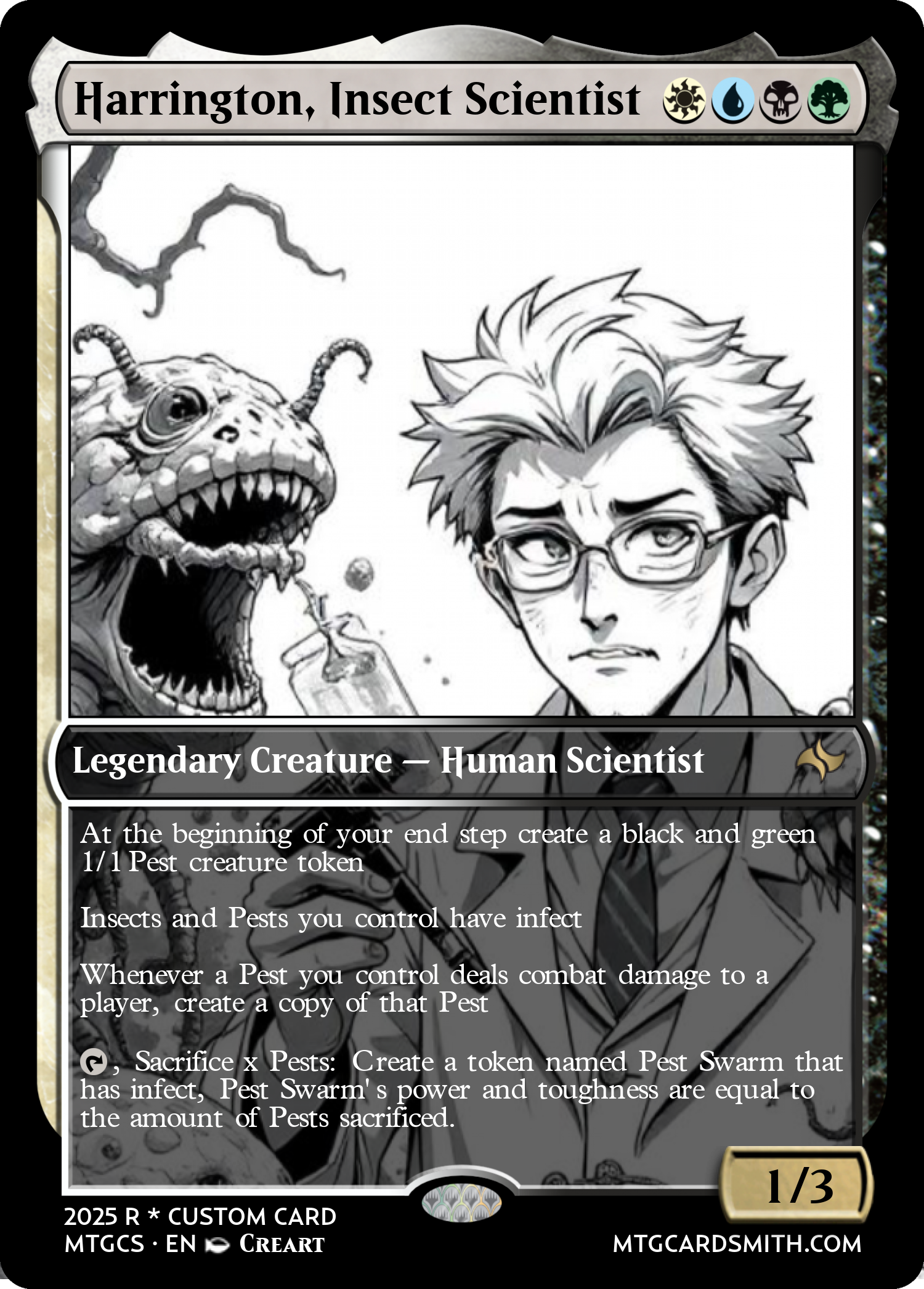 Harrington, Insect Scientist 