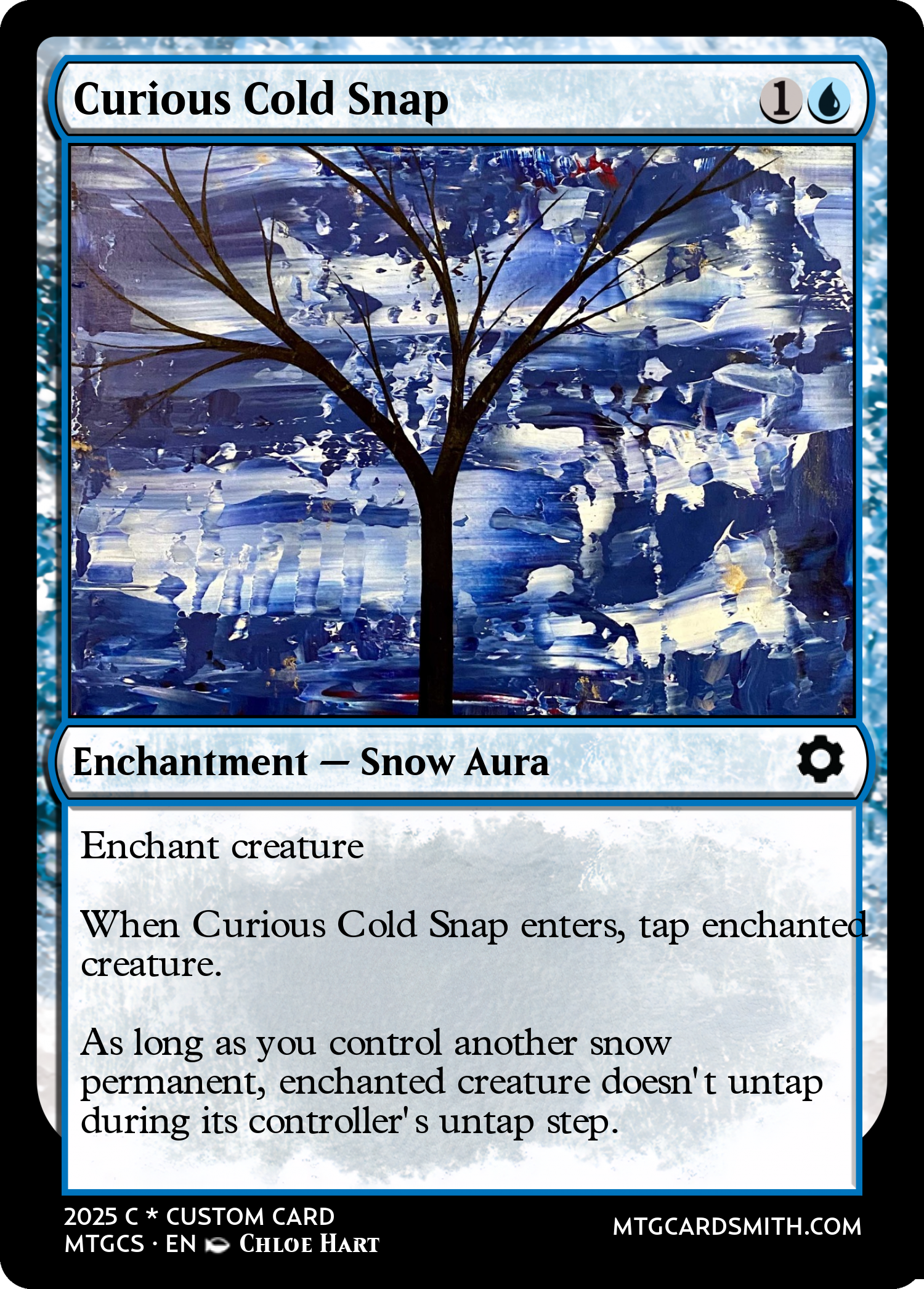 Curious Cold Snap