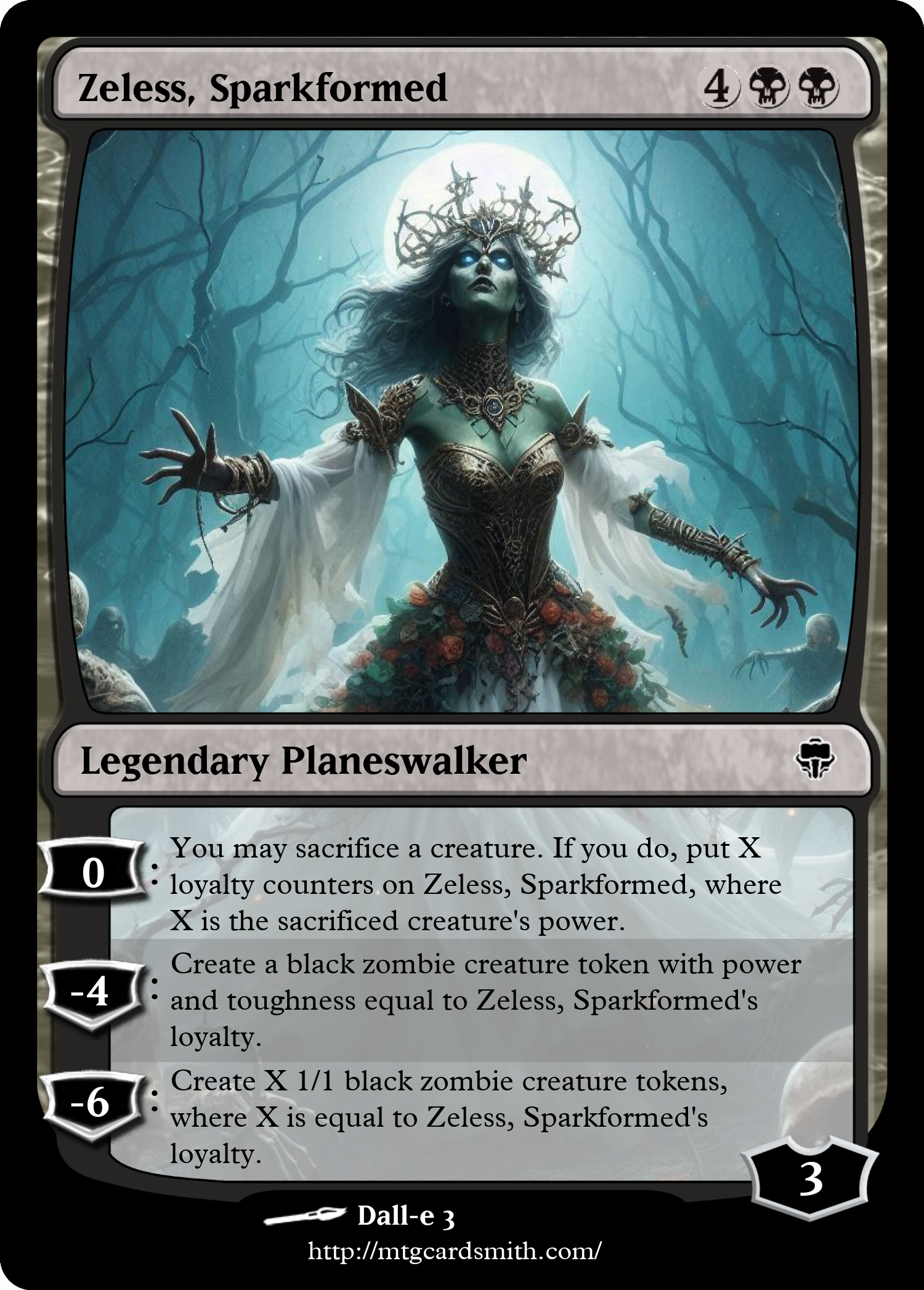 Zeless, Sparkformed