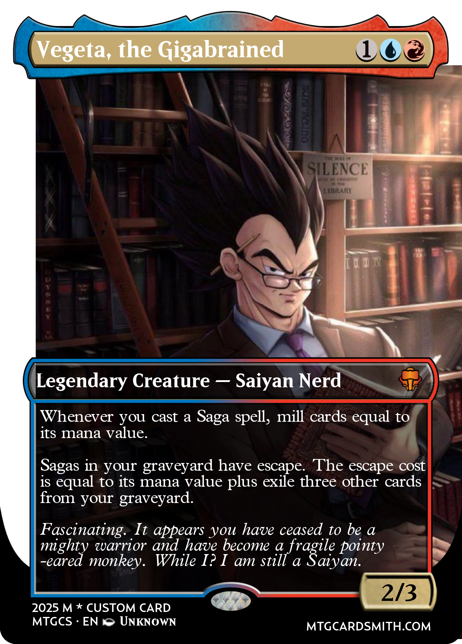 Vegeta, the Gigabrained