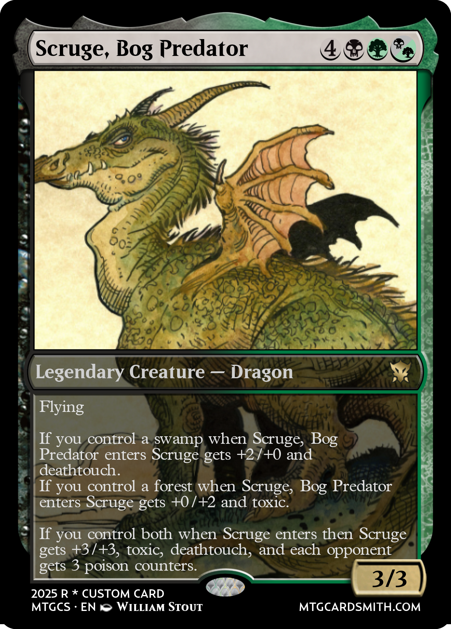 Scruge, Bog Predator