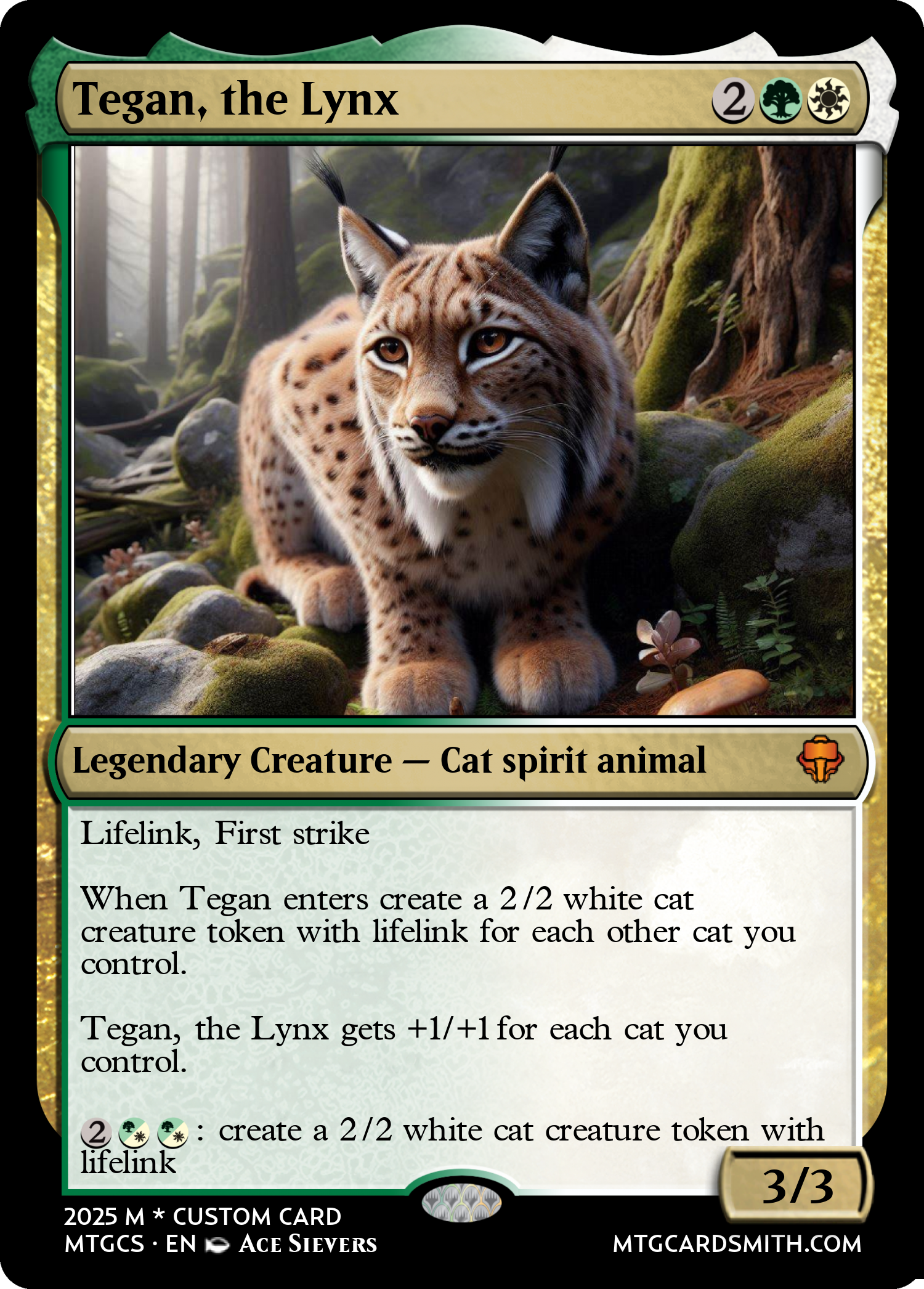 Tegan, the Lynx