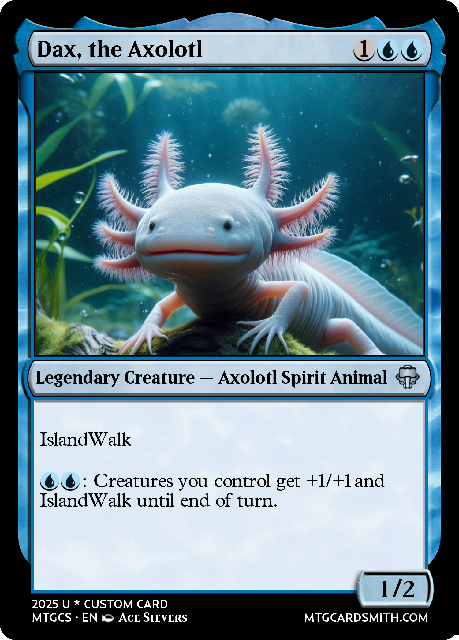 Dax, the Axolotl