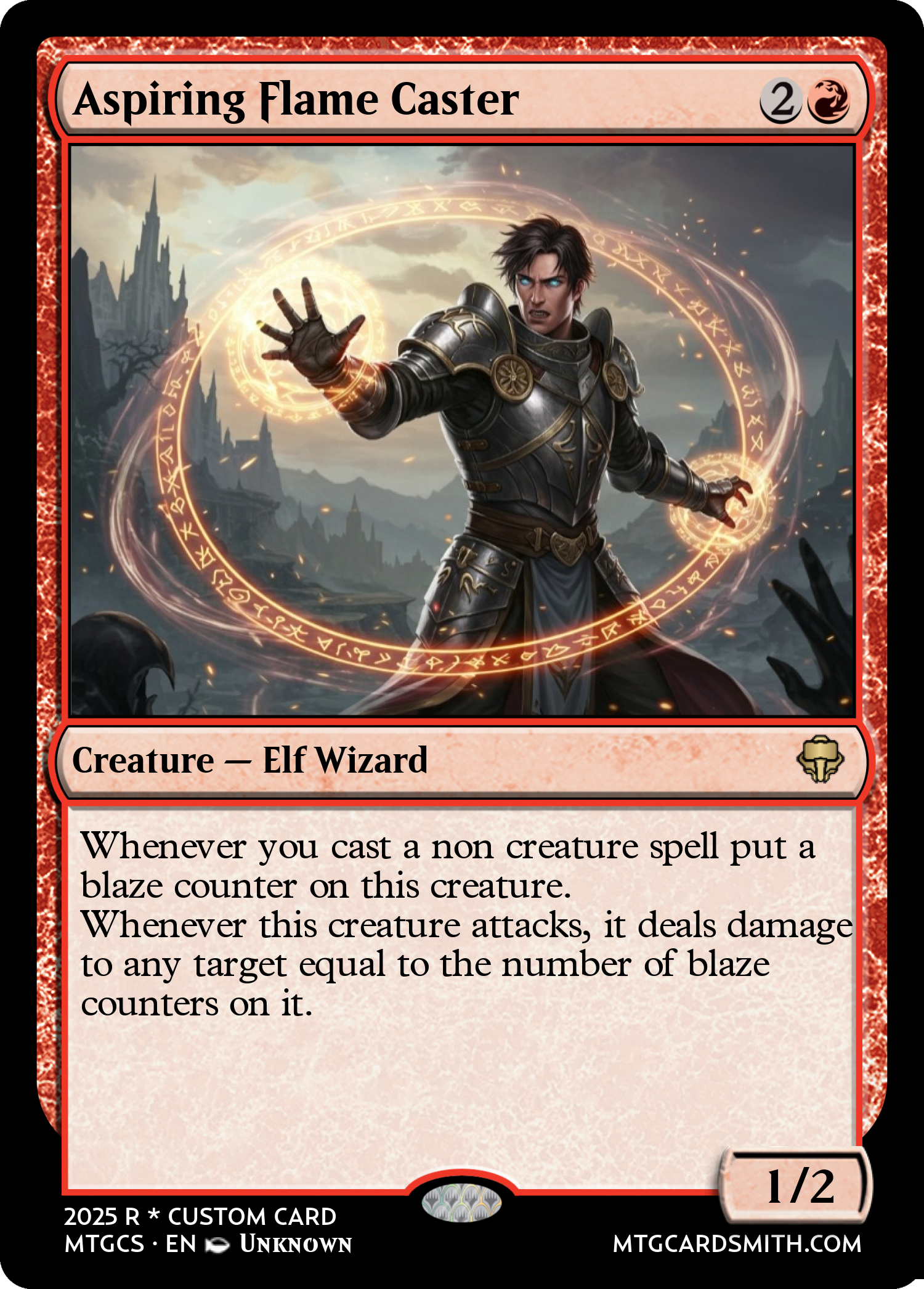 Aspiring Flame Caster