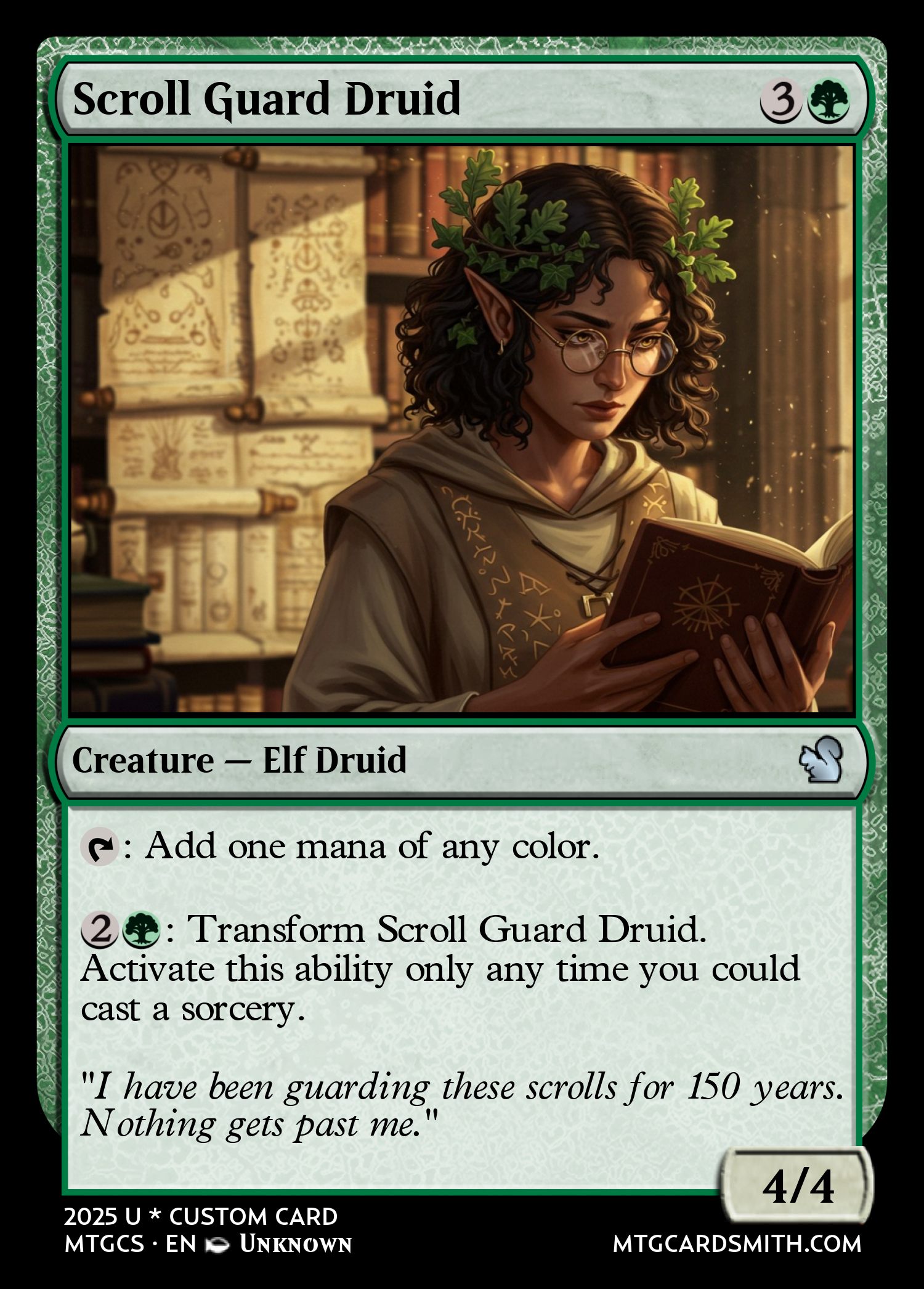 Scroll Guard Druid