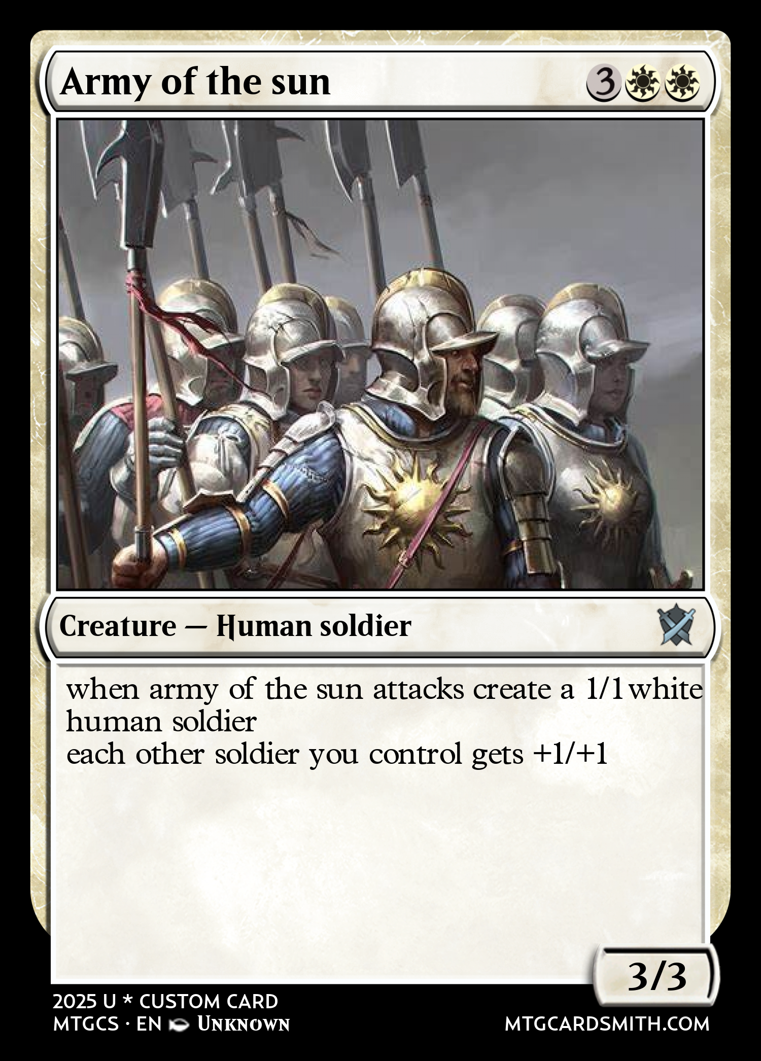 Army of the sun