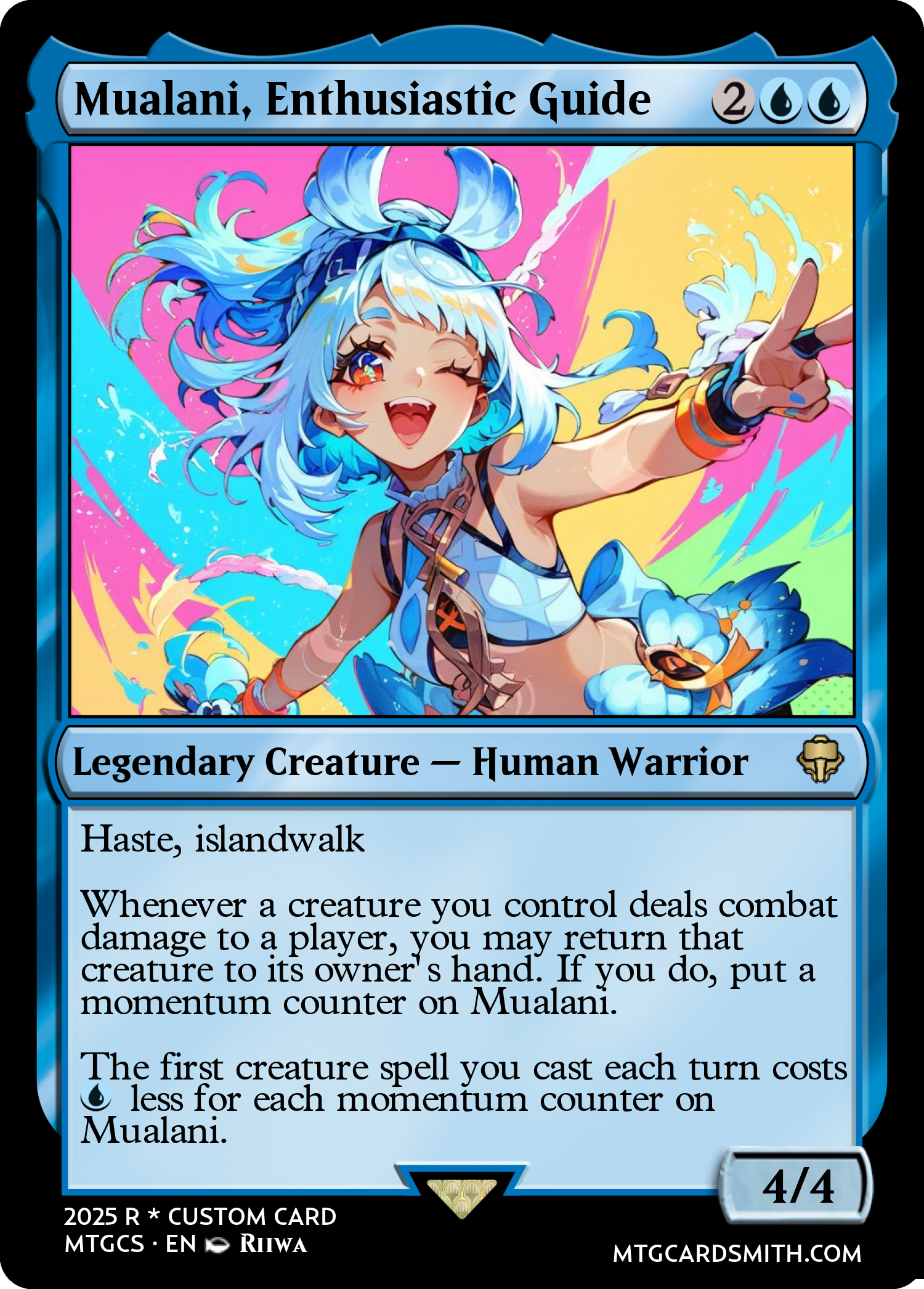 Mualani, Enthusiastic Guide