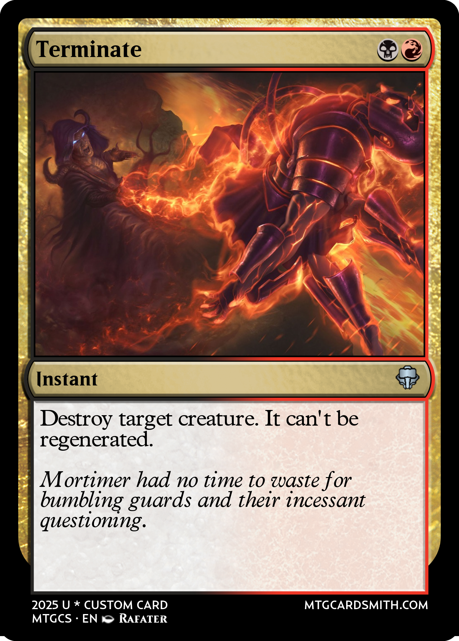 Terminate