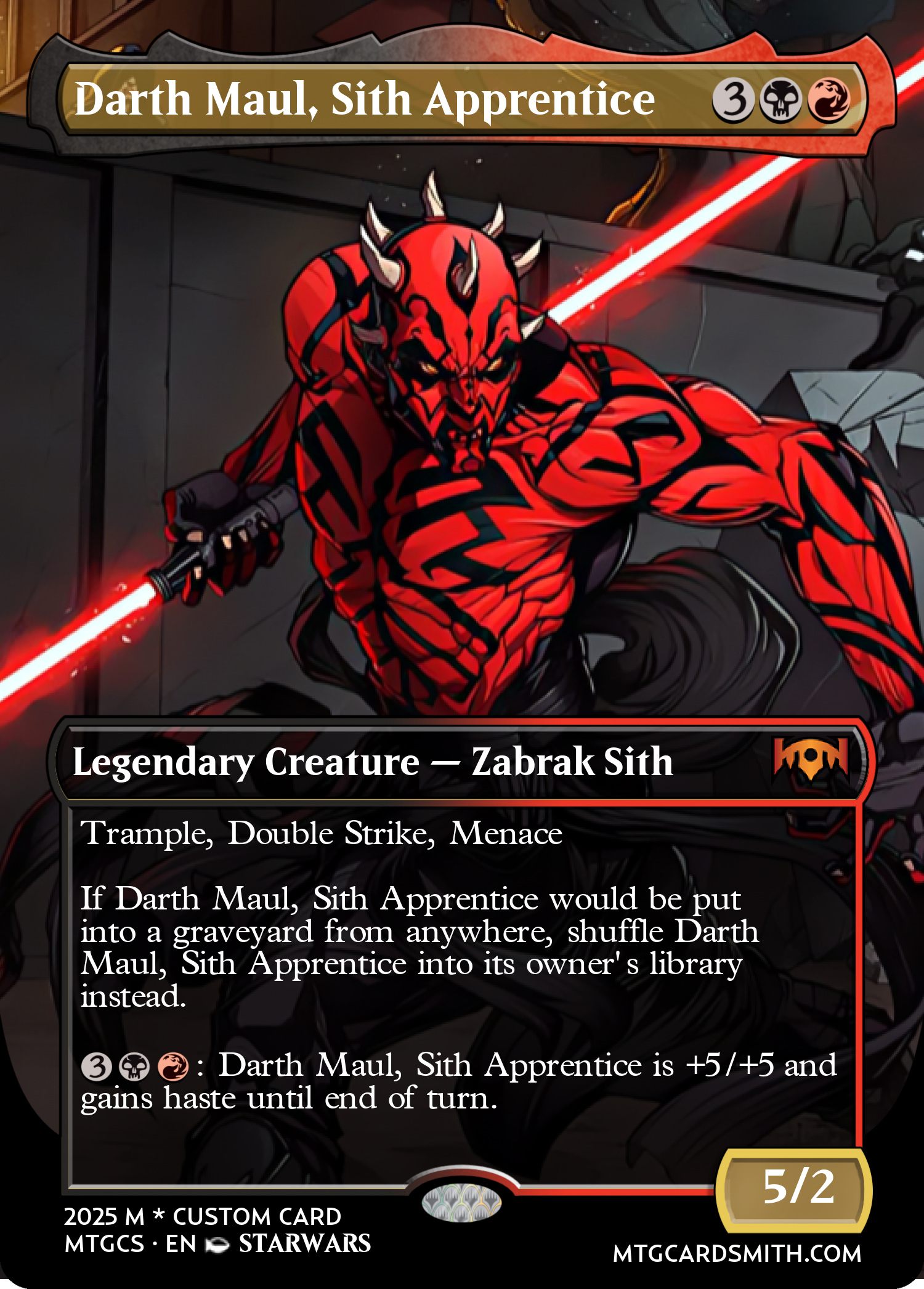 Darth Maul, Sith Apprentice