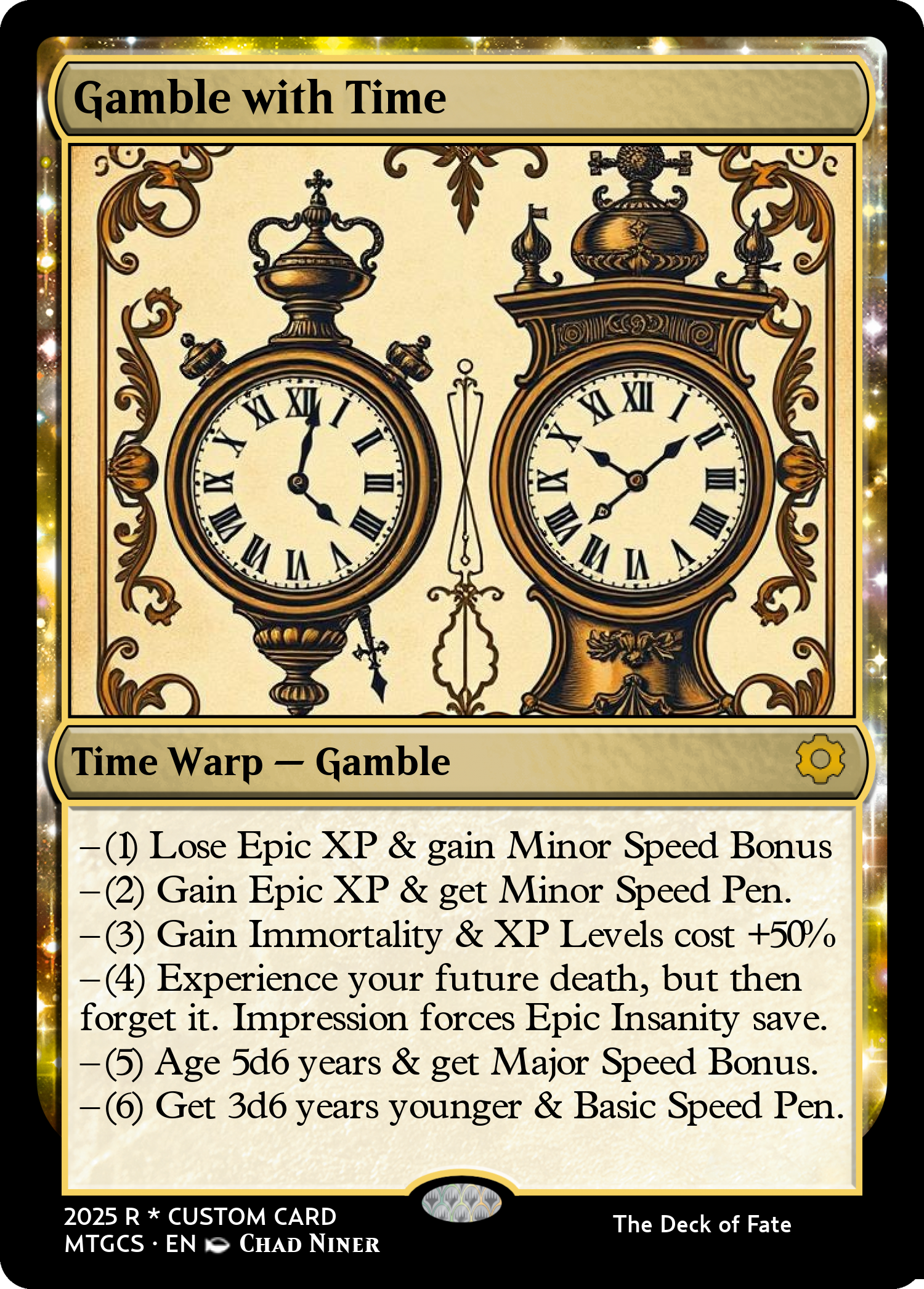 Gamble with Time