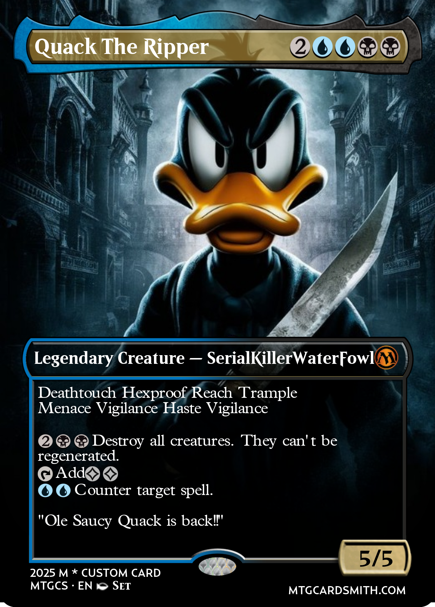 Quack The Ripper 