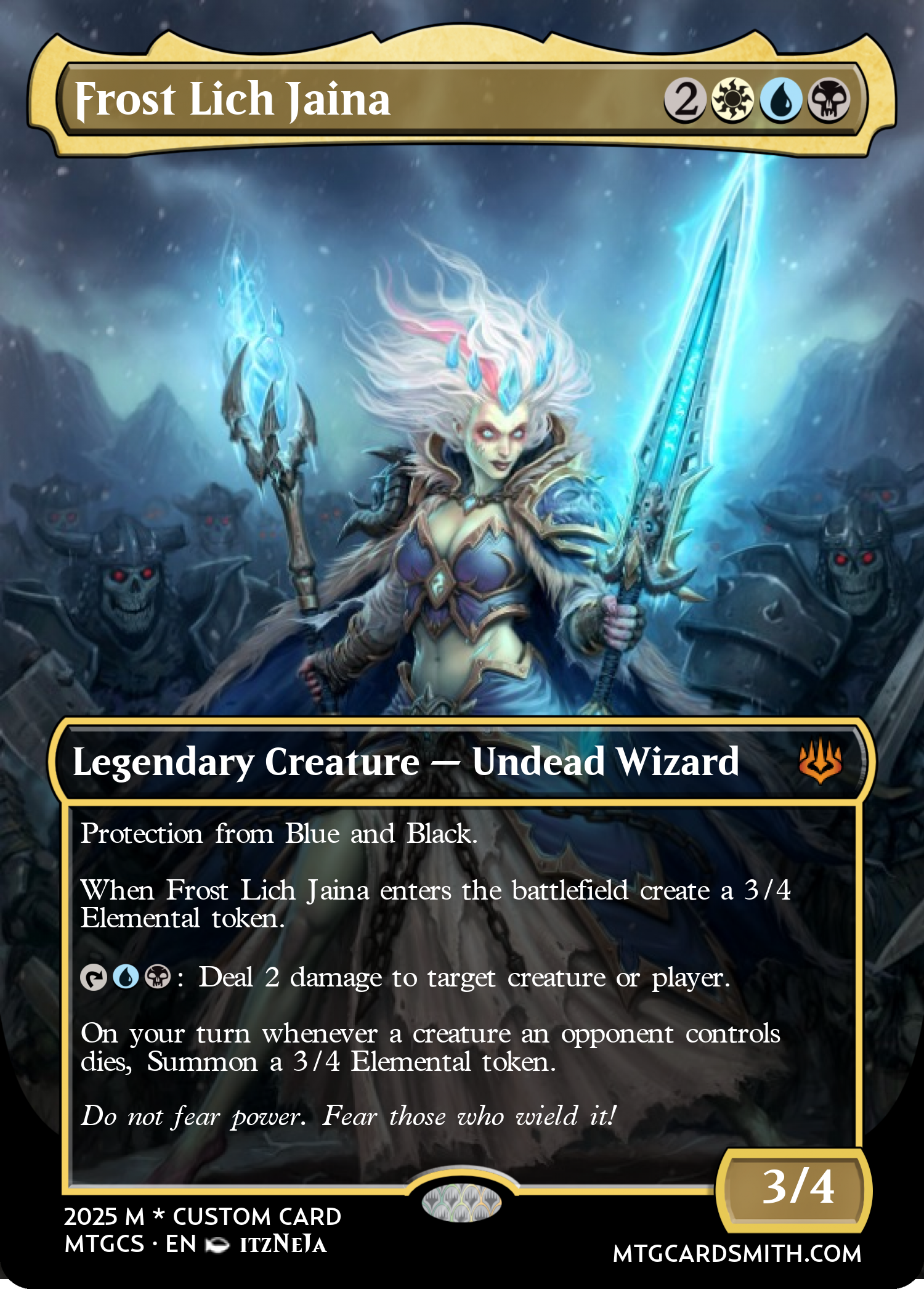 Frost Lich Jaina