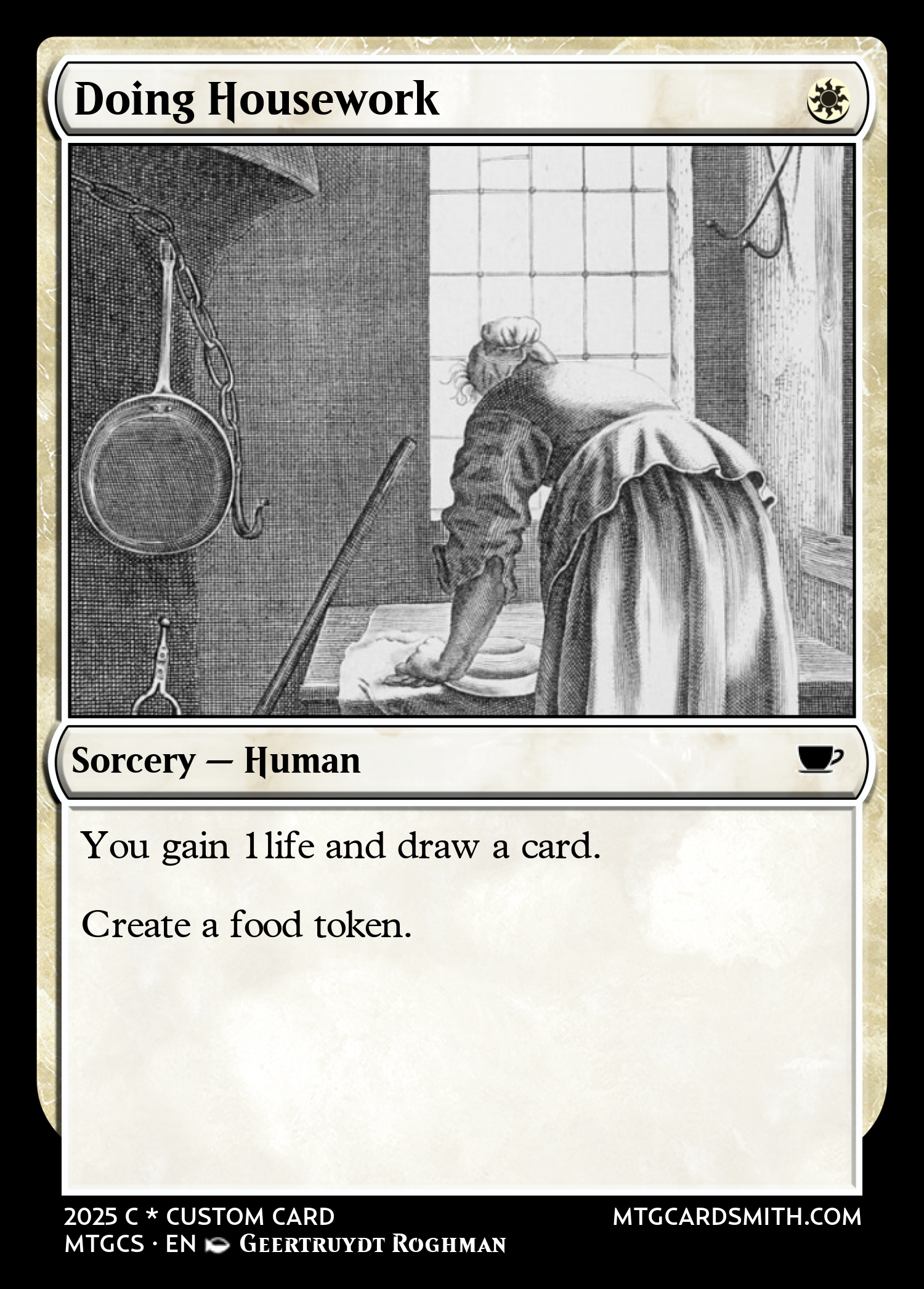 Doing Housework