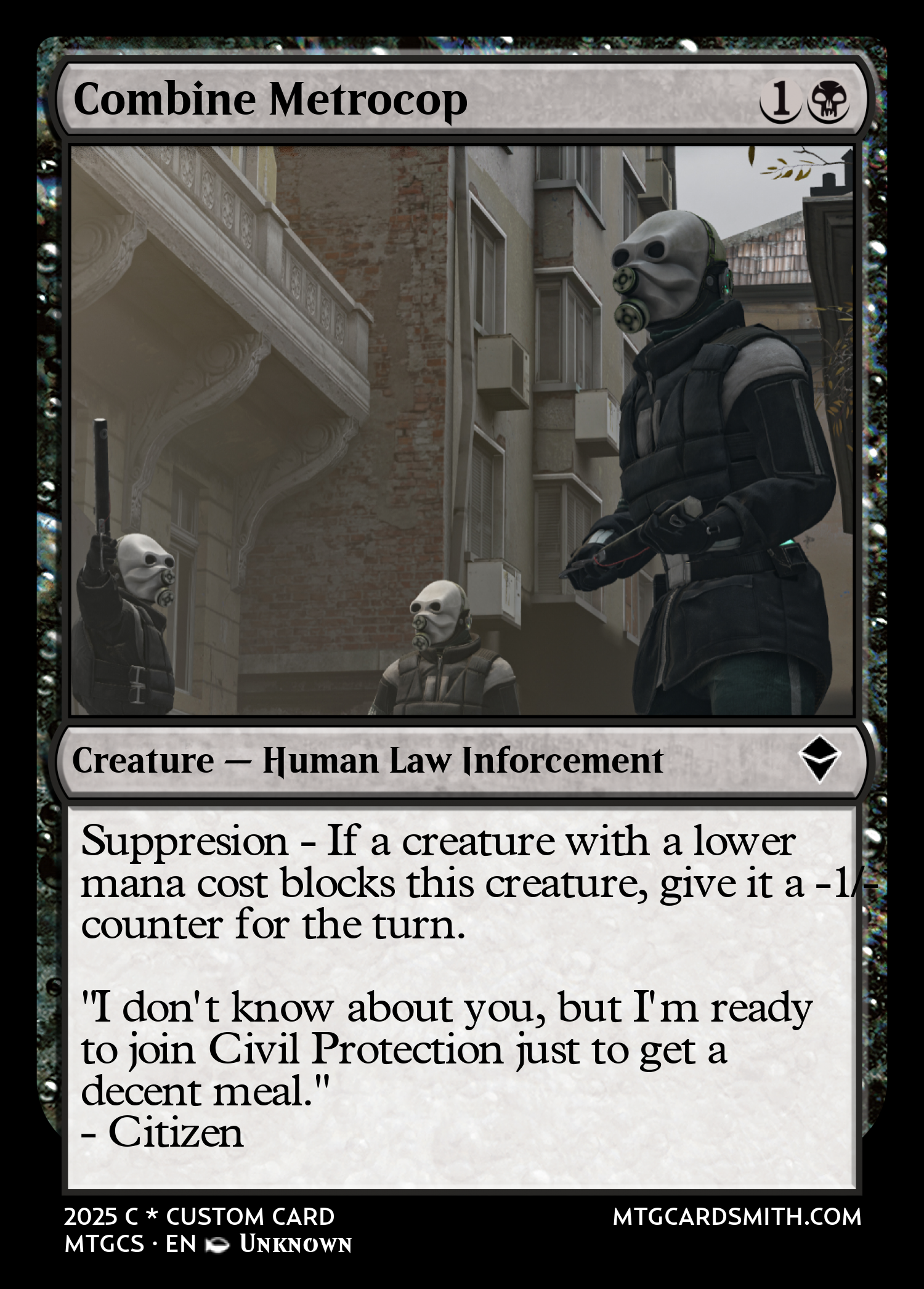 Combine Metrocop