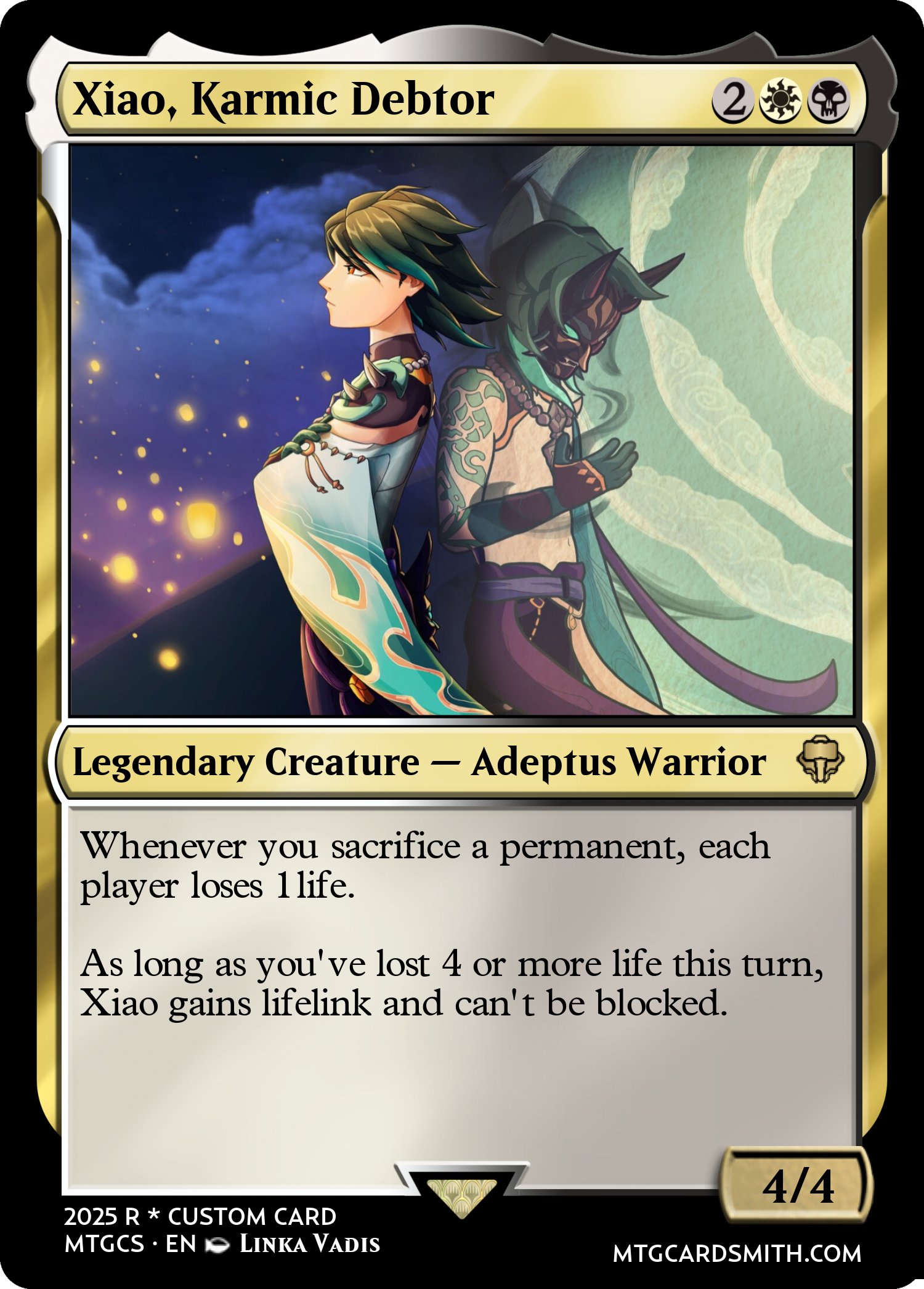 Xiao, Karmic Debtor 