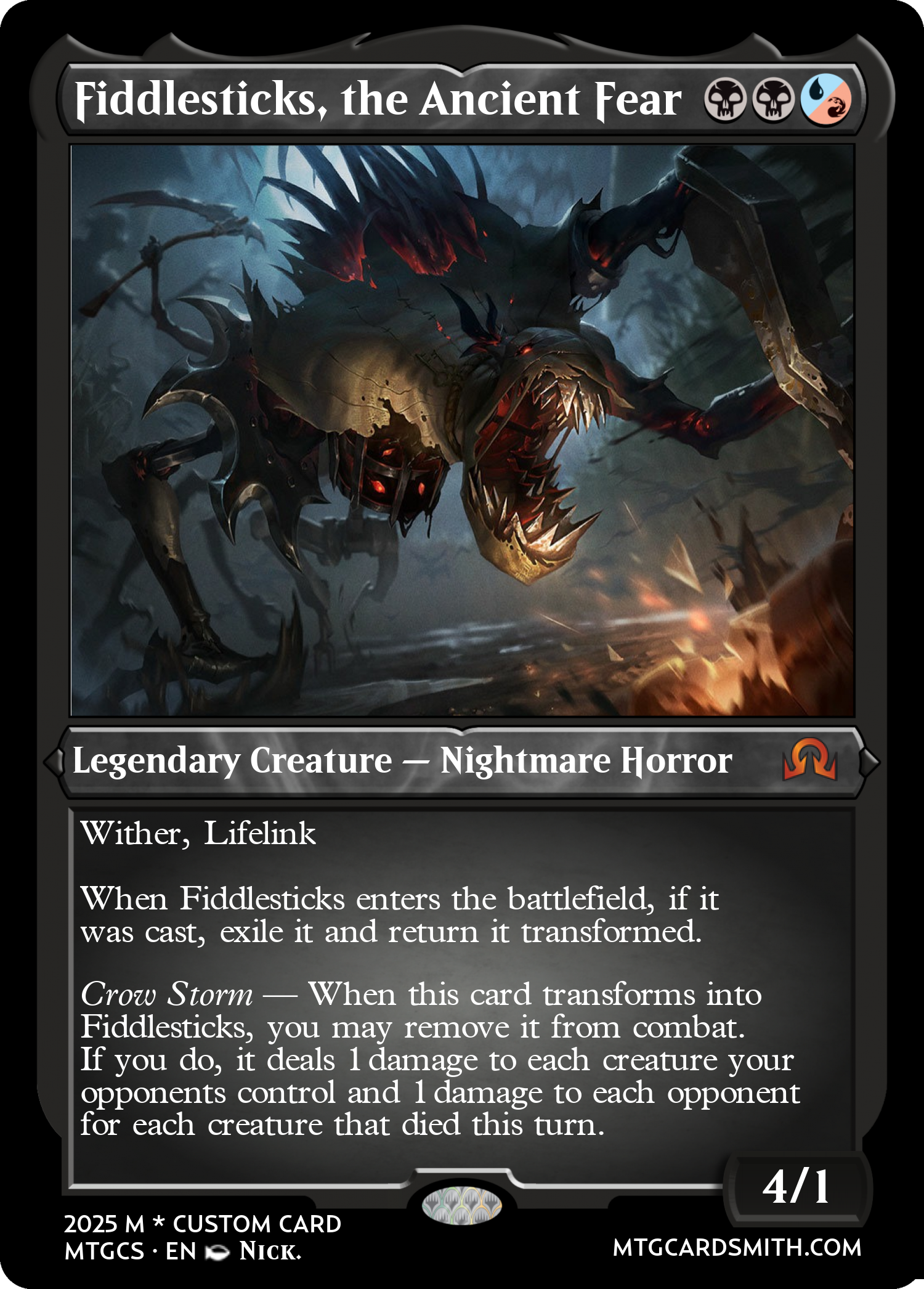 Fiddlesticks, the Ancient Fear