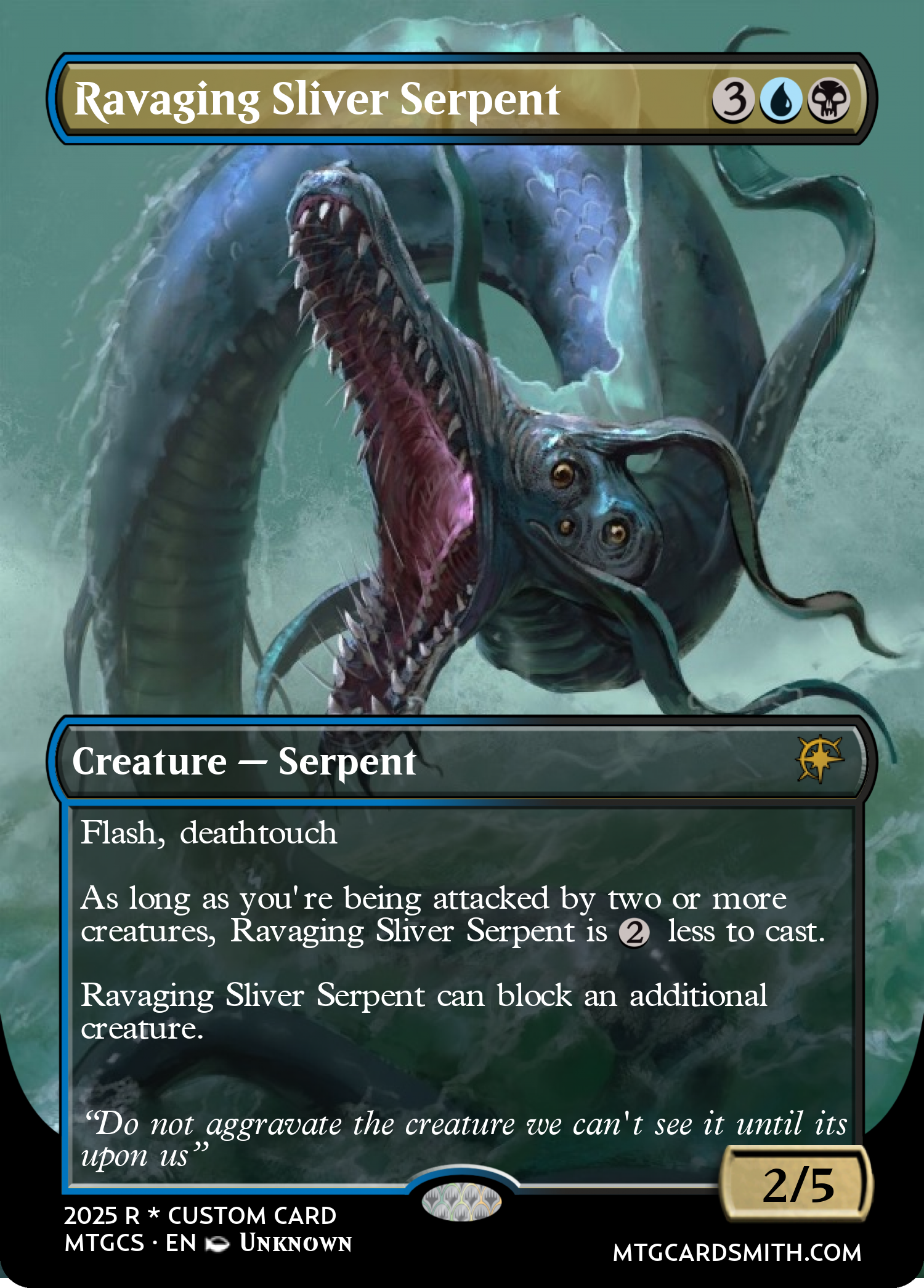 Ravaging Sliver Serpent