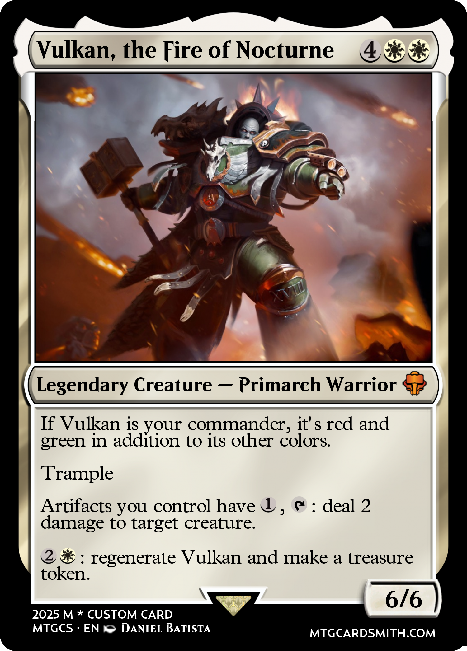 Vulkan, the Fire of Nocturne