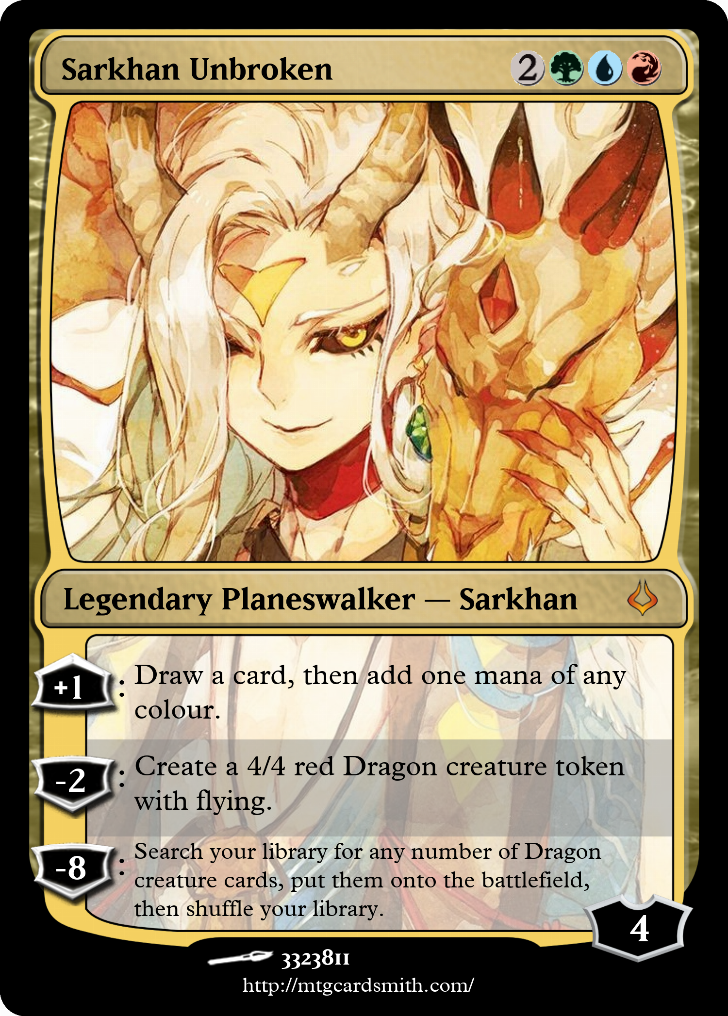 Sarkhan Unbroken