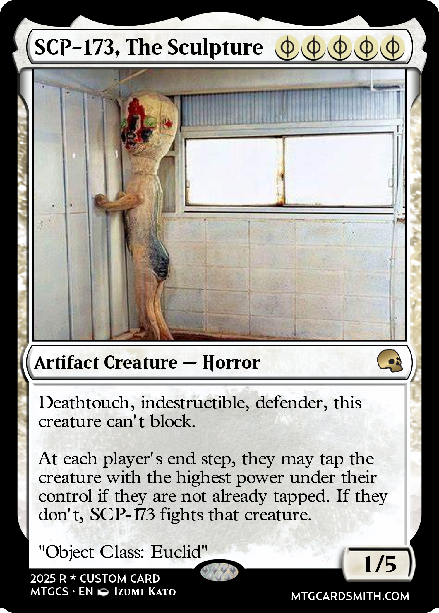 SCP-173, The Sculpture